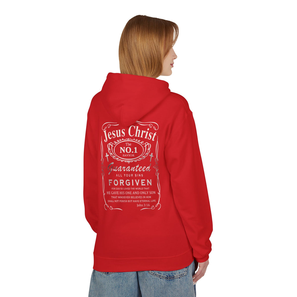 Forgiven Faith Hoodie — Christian Inspirational Pullover