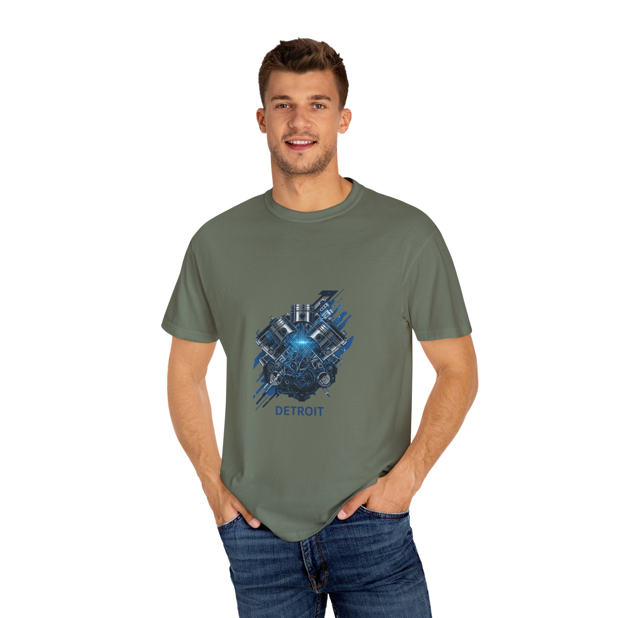Detroit Inspired Unisex T-Shirt, Urban Fashion Tee, Graphic Tee, Casual Wear, Gift for City Lovers, Streetwear Style