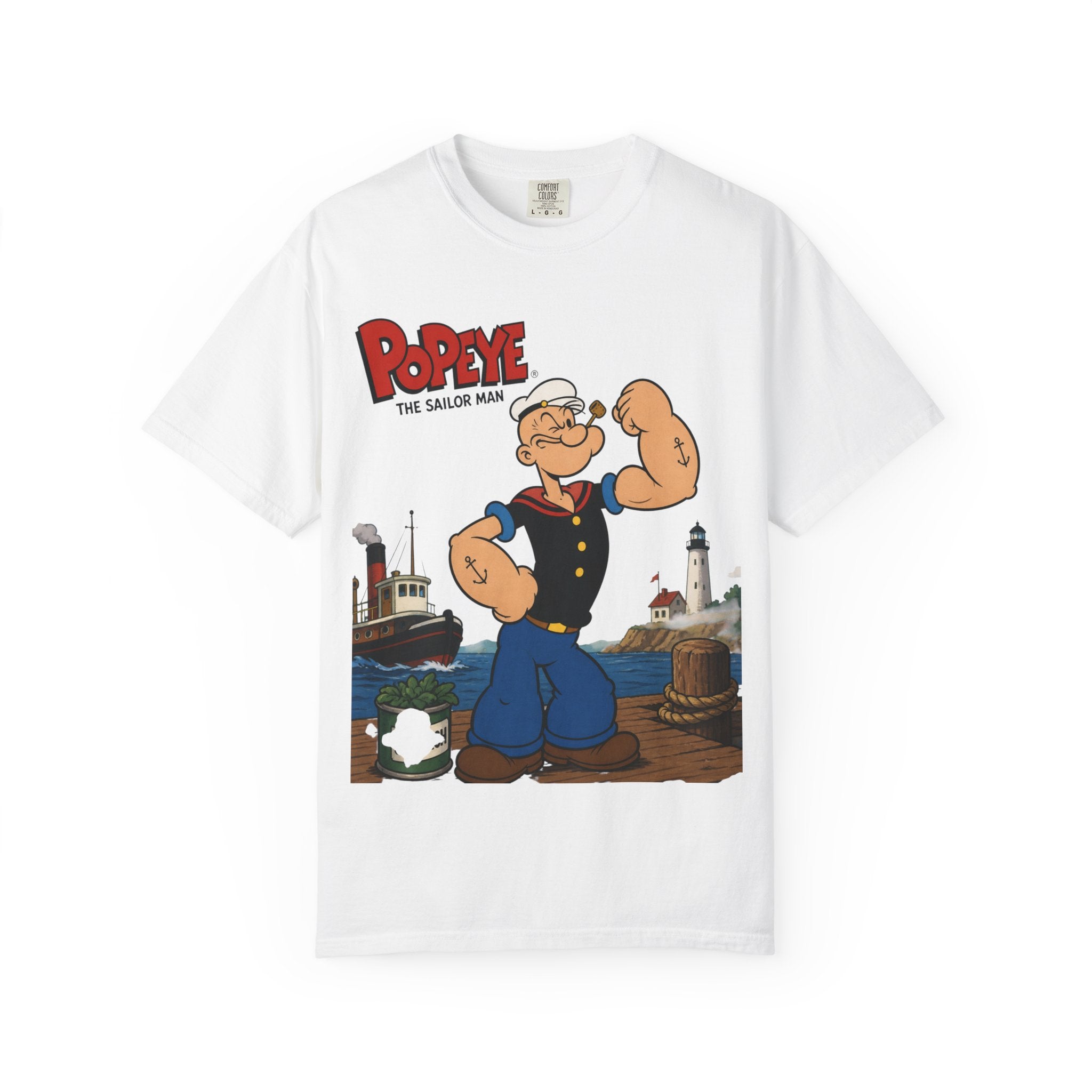 Popeye Classic Sailor Tee — Vintage Cartoon Graphic T-Shirt