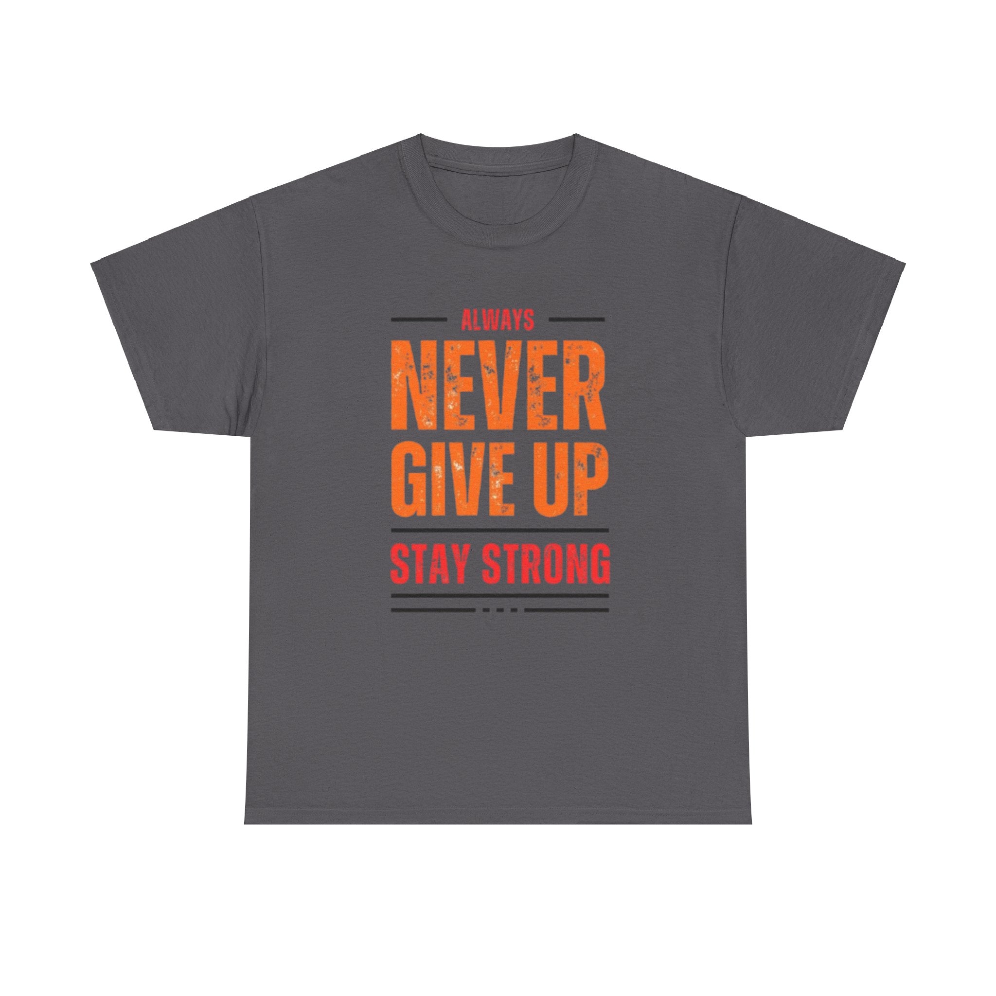 Unisex Heavy Cotton Tee Good Vibes Only Graphic Shir Durable & Stylish