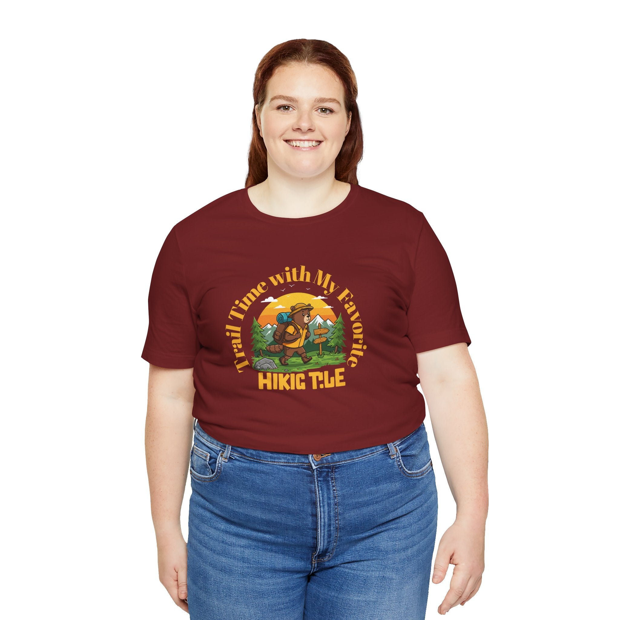 Adventure Trail Time Tee – Fun and Comfortable Unisex Jersey Short Sleeve T-Shirt