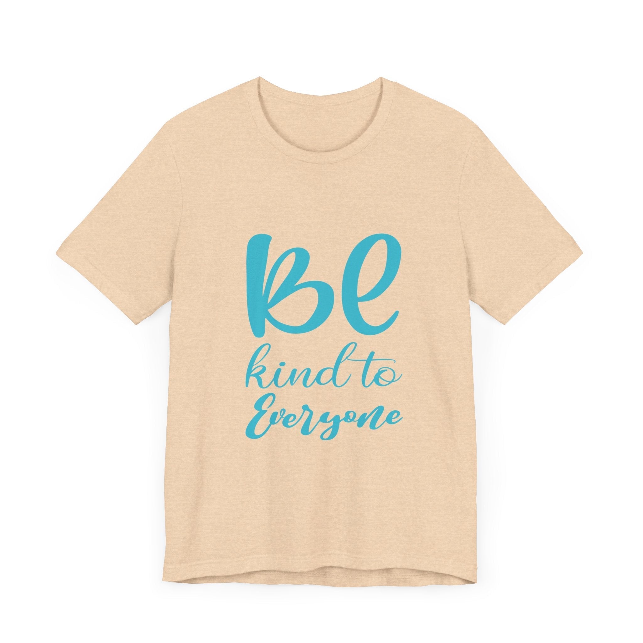 Unisex Graphic Tee – Eco-Friendly “Be Kind” Shirt for Everyday Wear