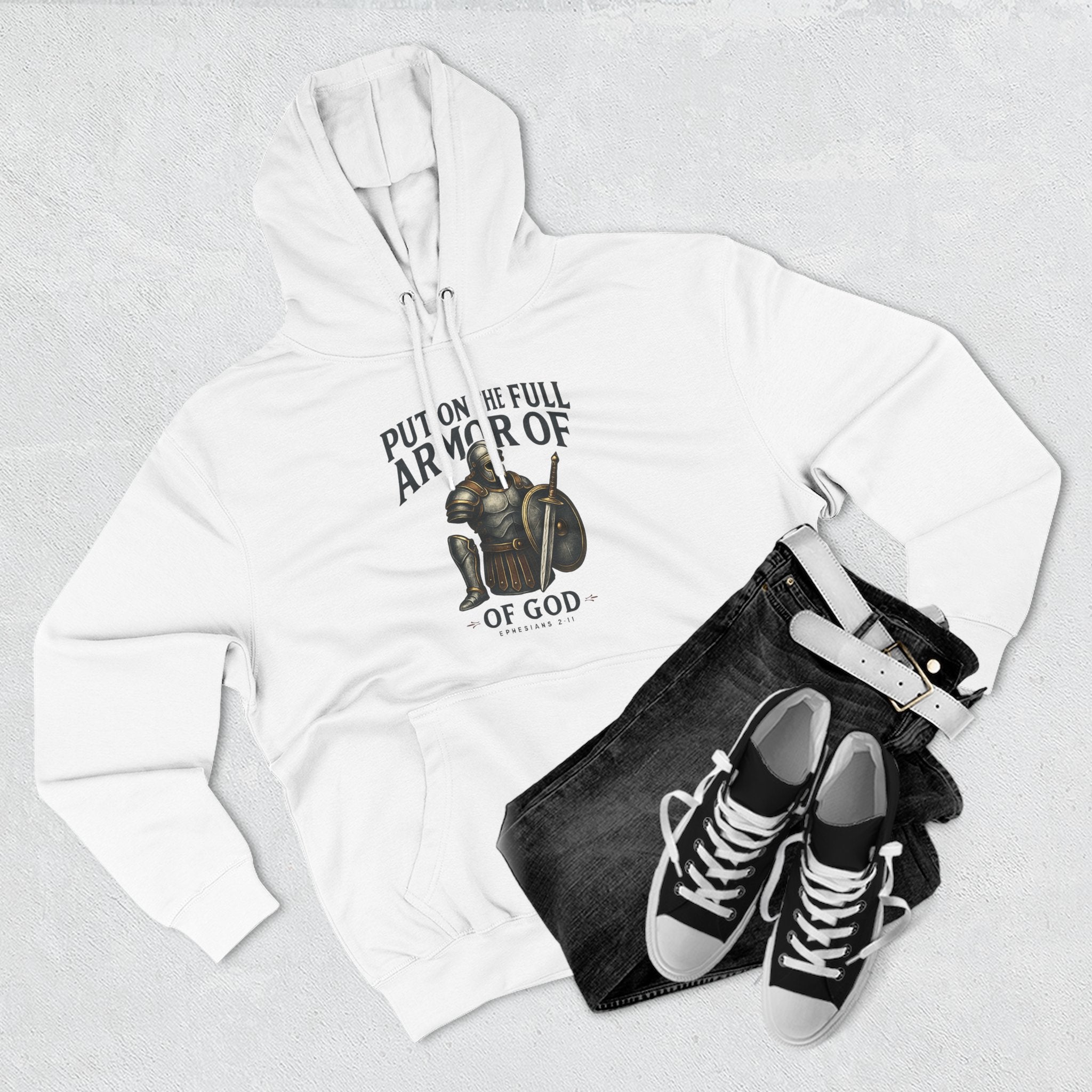 Faith-Inspired Fleece Hoodie