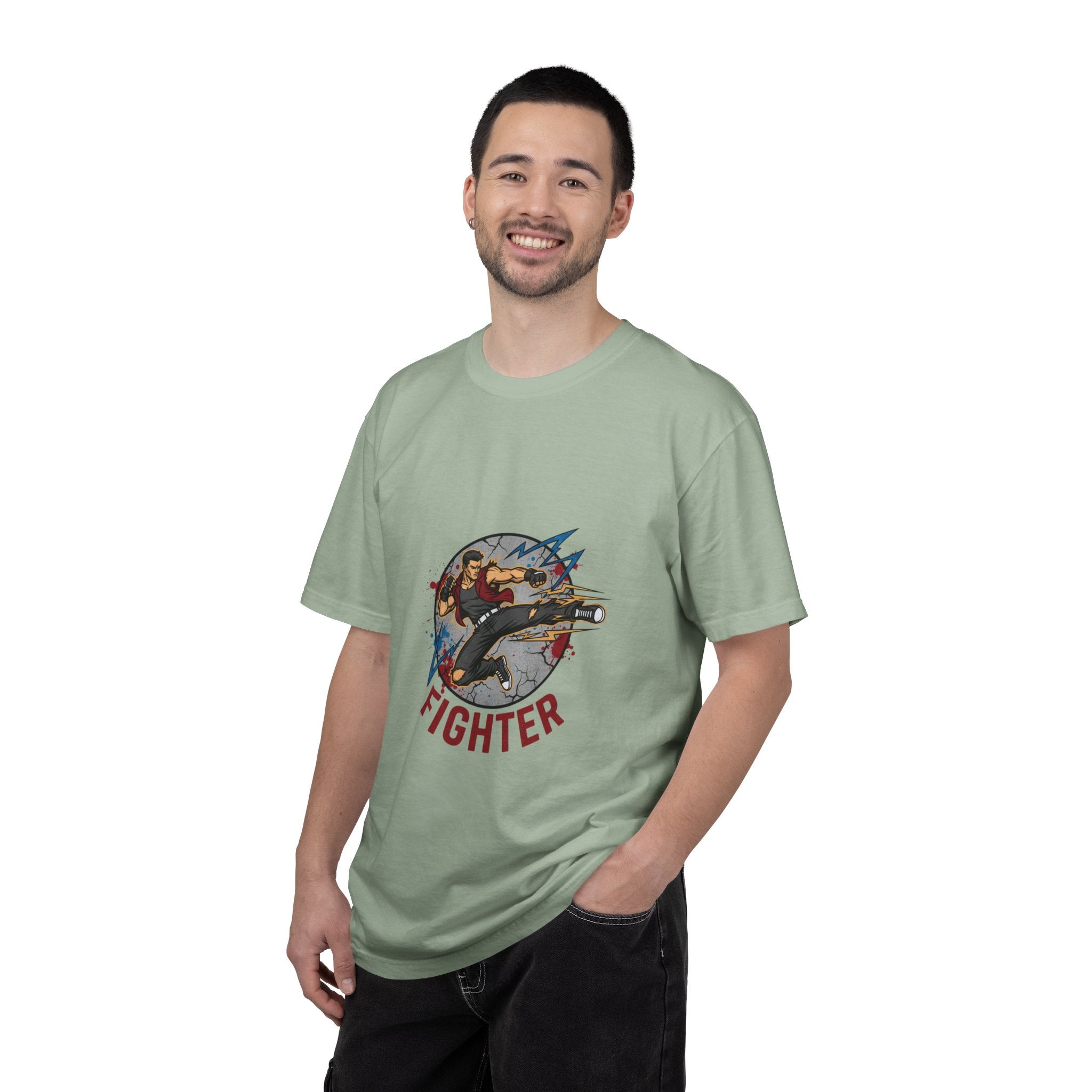 Vintage Fighter Plane illustration T-shirt | Retro Aviator Design