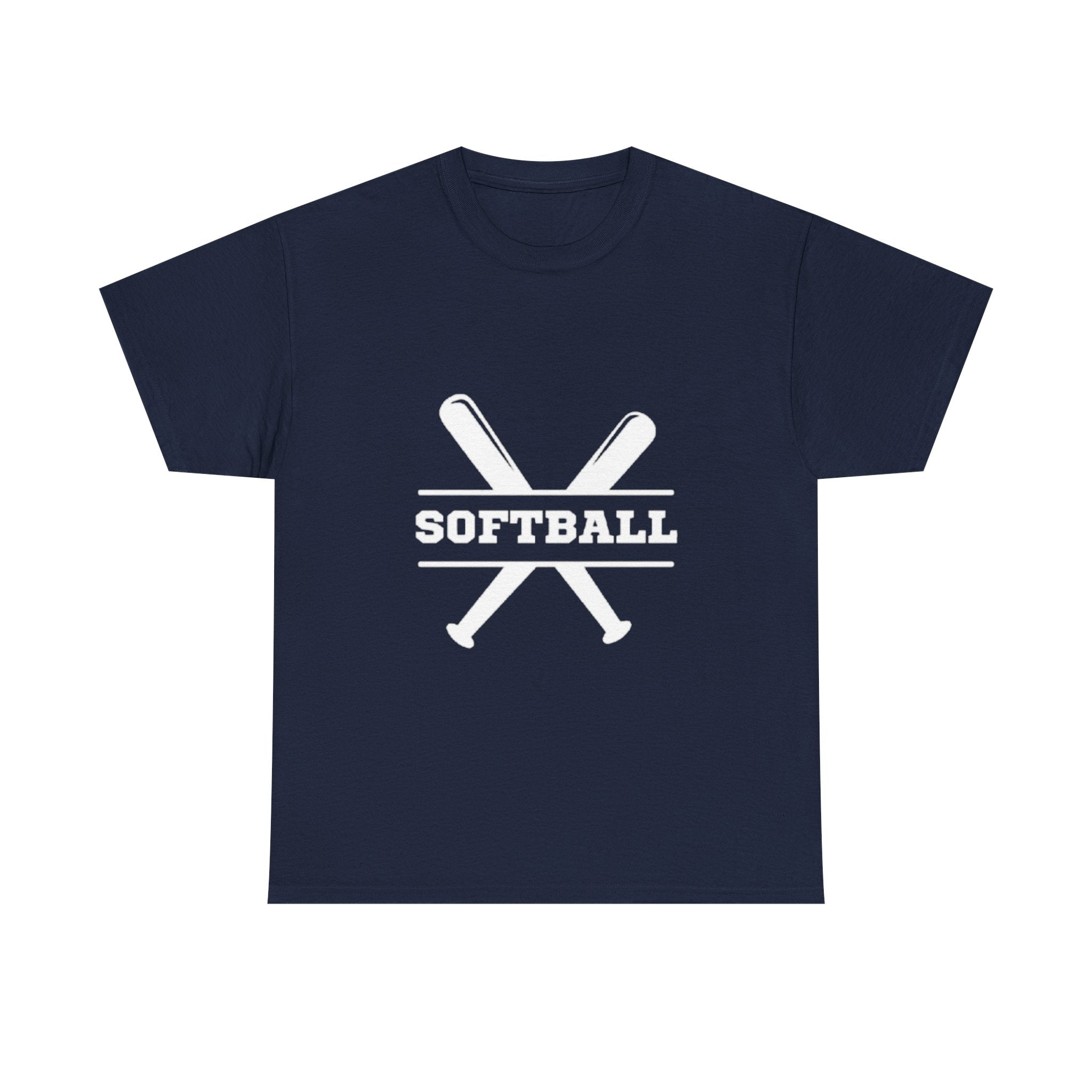 Unisex Heavy Cotton Tee - SoftBall Printed T-Shirt - Comfortable Casual Wear Tee - Unique Graphic Tee - Gift