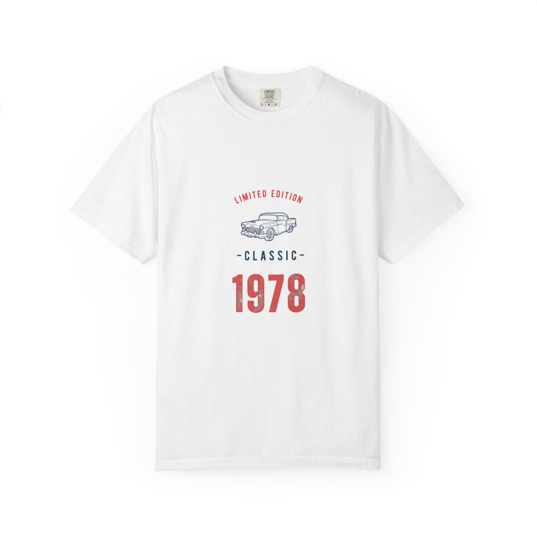 1978 Classic Car T-Shirt, Vintage Auto Lover Gift, Limited Edition Tee, Unisex Fashion, Nostalgic Apparel