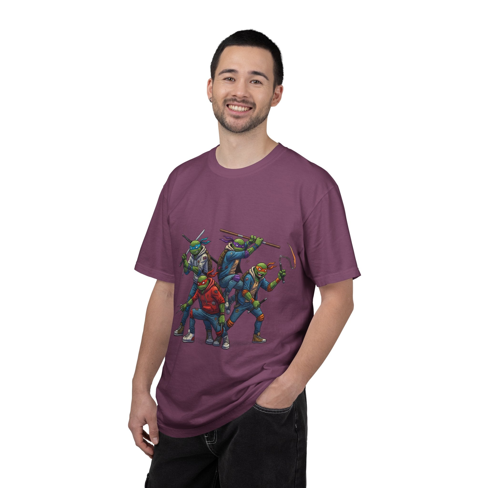 Trio T-Shirt | Retro Comic Heroes, Action Pose