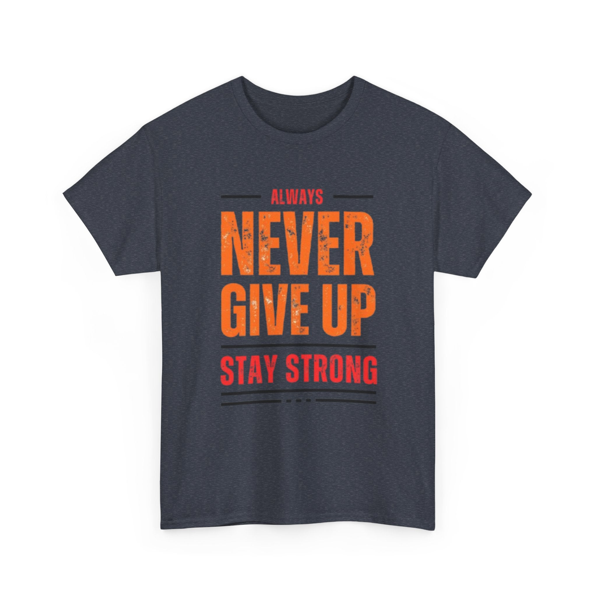 Unisex Heavy Cotton Tee Good Vibes Only Graphic Shir Durable & Stylish