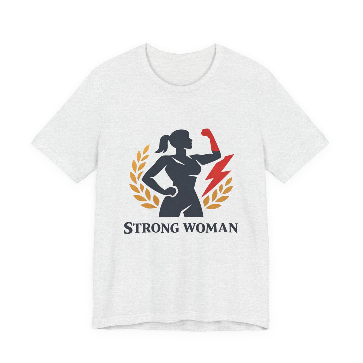 Unisex Graphic Tee - Eco-Friendly Unisex Jersey T-Shirt - Comfortable Casual Wear Tee - Strong Woman Printed Tee - Gift