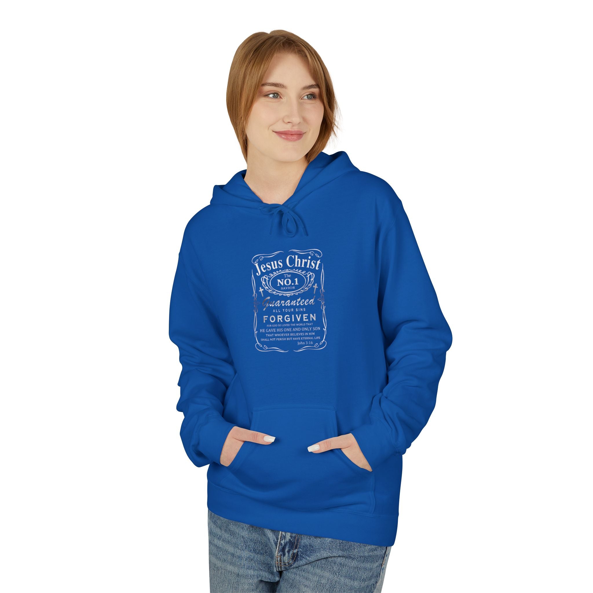 Forgiven Faith Hoodie — Christian Inspirational Pullover