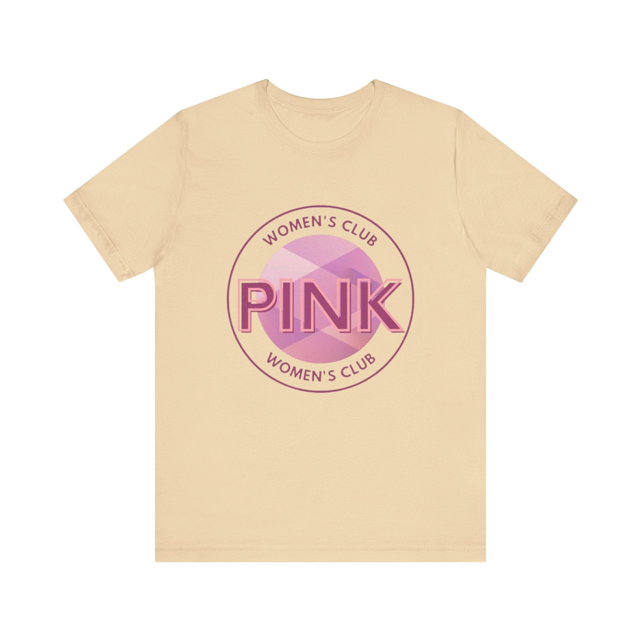 Unisex Graphic Tee - Pink Woman Club Printed Eco-Friendly Jersey