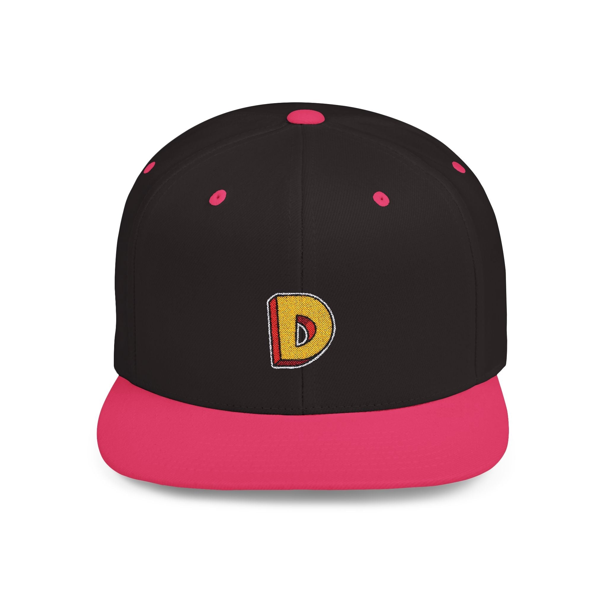 Deron Snapback Cap – Flat Bill Adjustable Baseball Hat for All