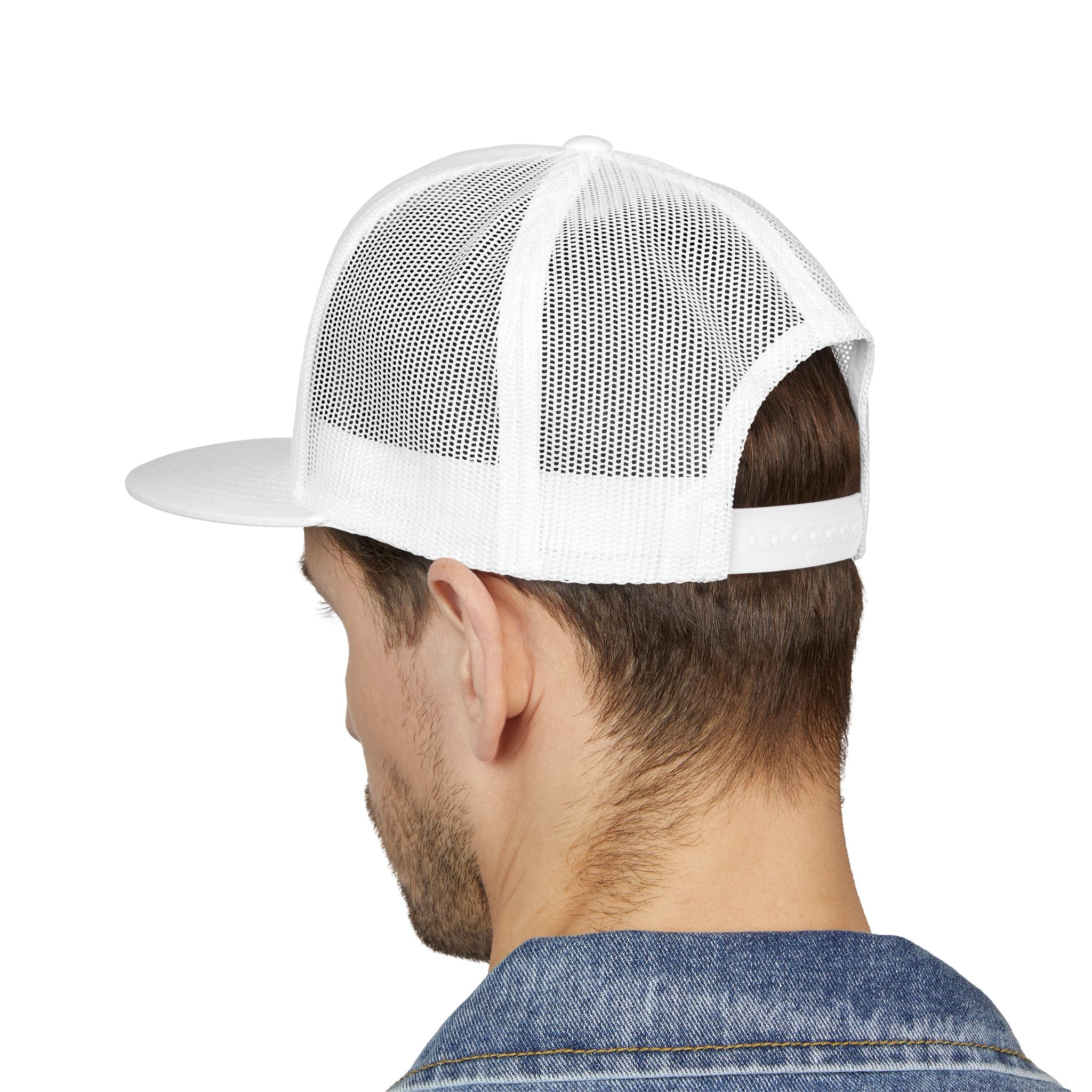 Embroidered New York 5 Panel Trucker Cap - Casual Style for City Lovers