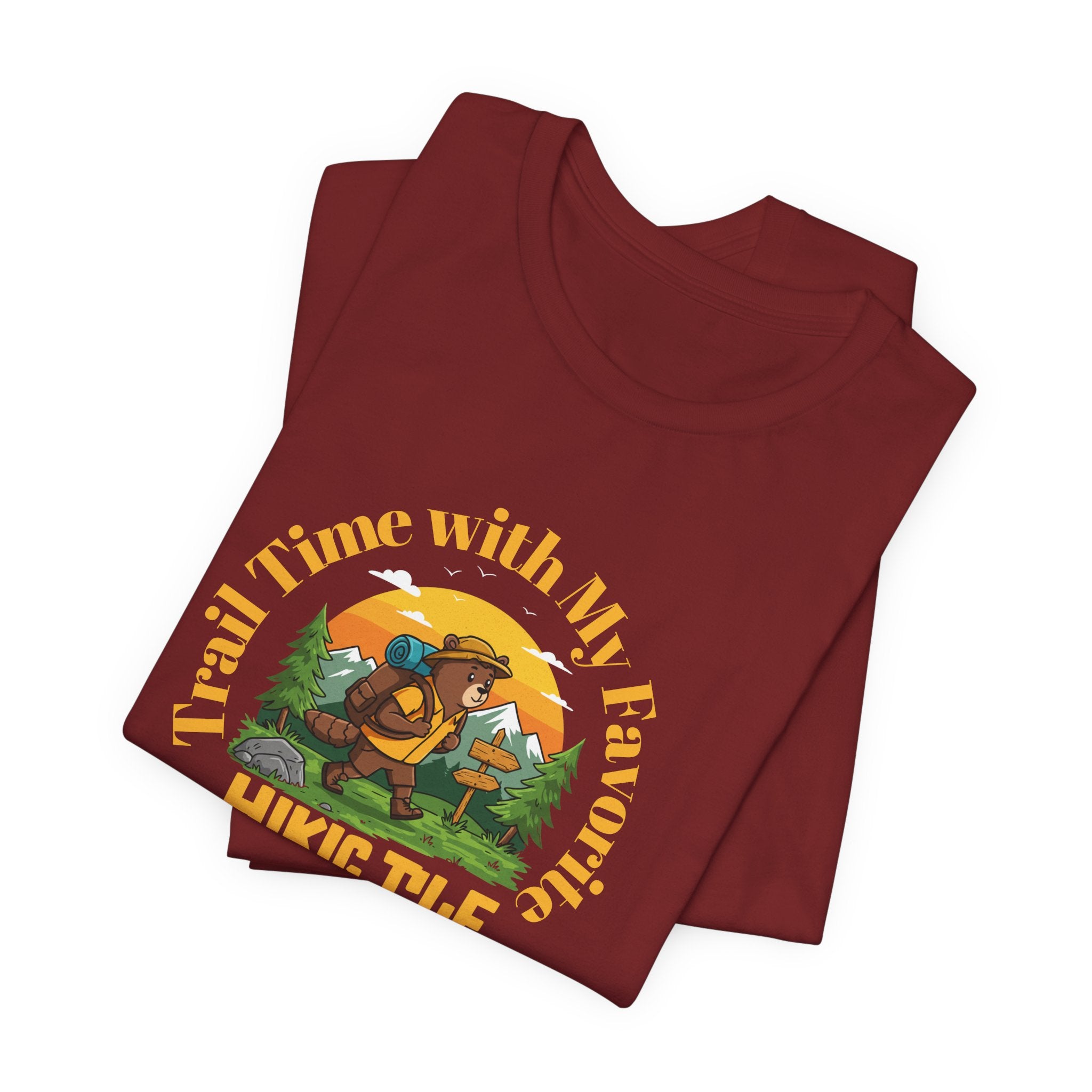 Adventure Trail Time Tee – Fun and Comfortable Unisex Jersey Short Sleeve T-Shirt