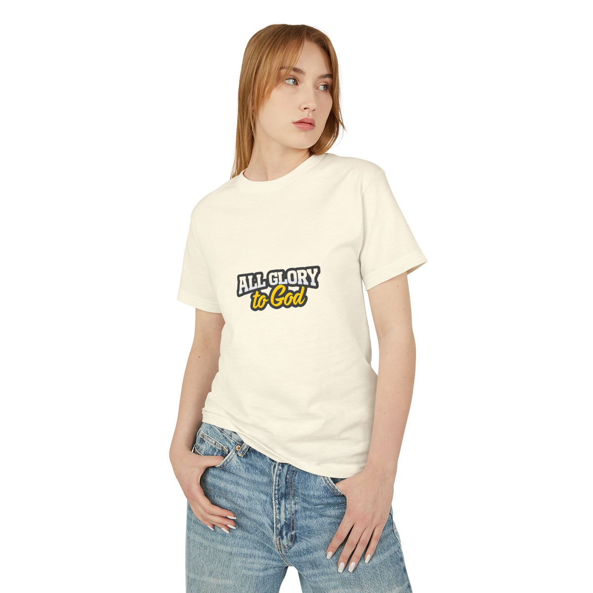 All Glory to God Unisex Heavyweight Tee