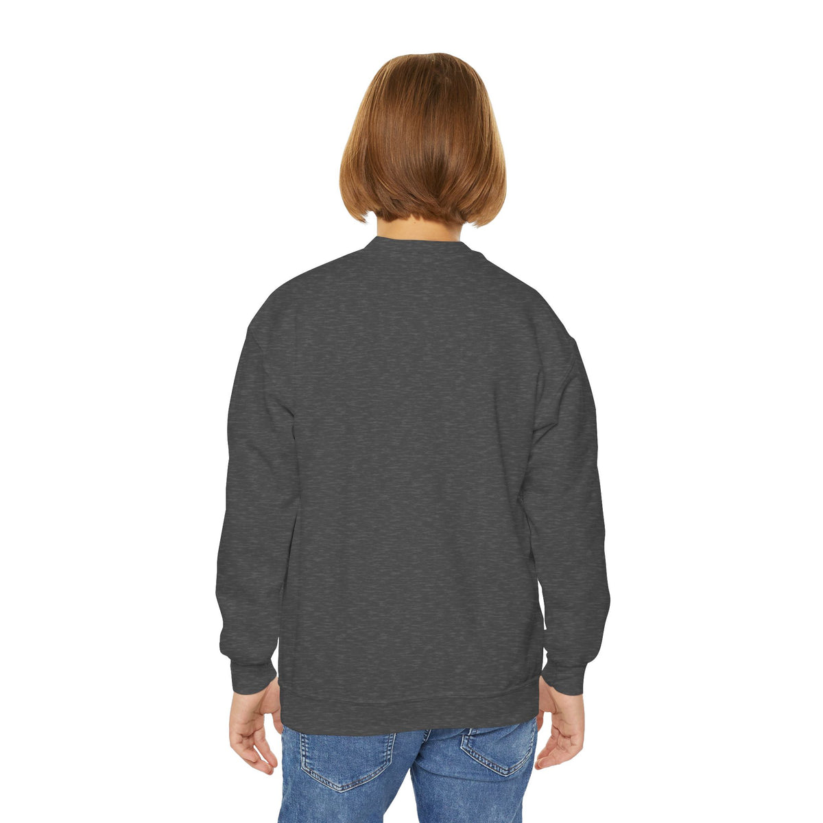 Cute Floral Music Youth Crewneck Sweatshirt