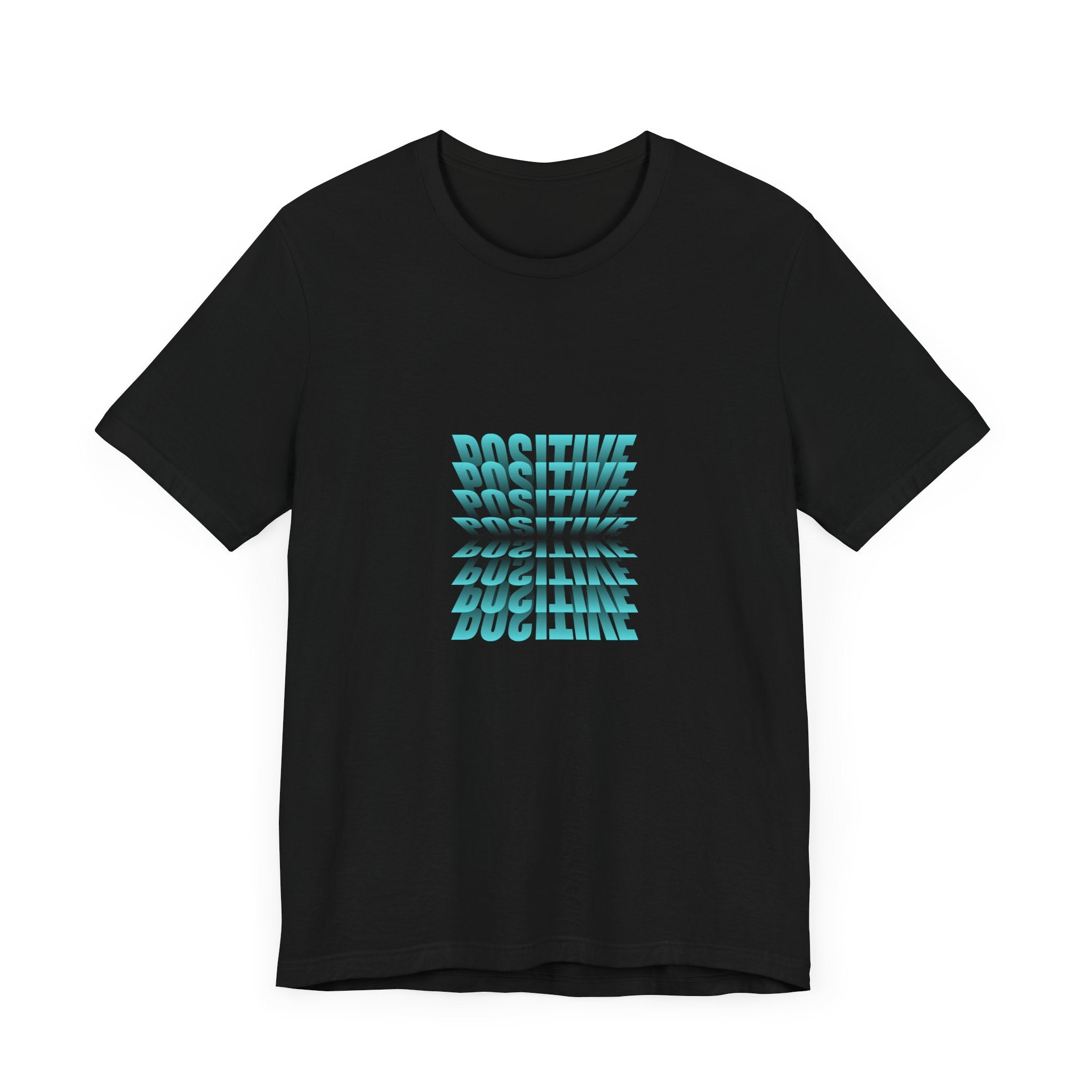 Positive Vibes Unisex Jersey Tee - Inspirational Short Sleeve T-Shirt