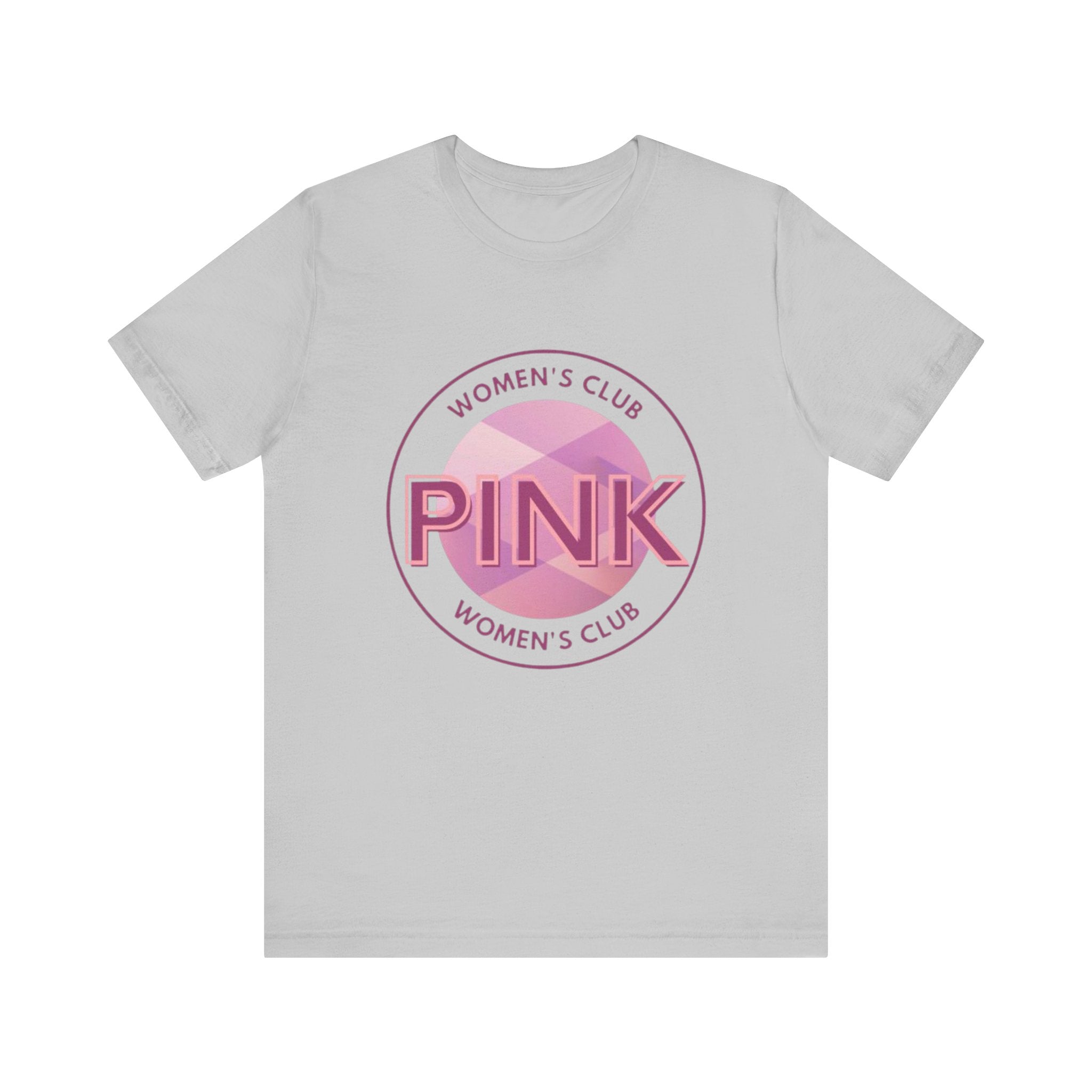 Unisex Graphic Tee - Pink Woman Club Printed Eco-Friendly Jersey