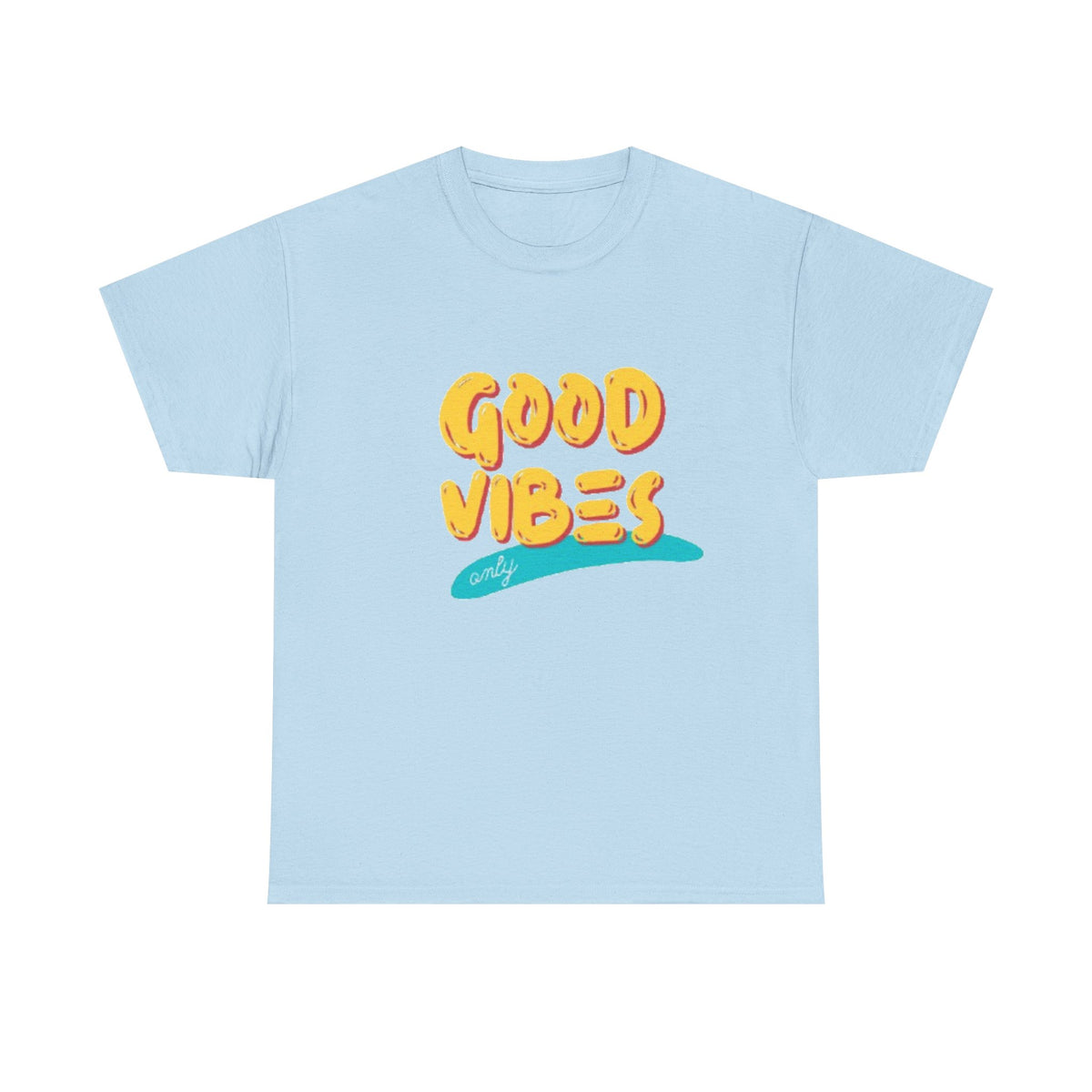 Good Vibes Tee — Retro Surf "Good Vibes" Graphic T-Shirt
