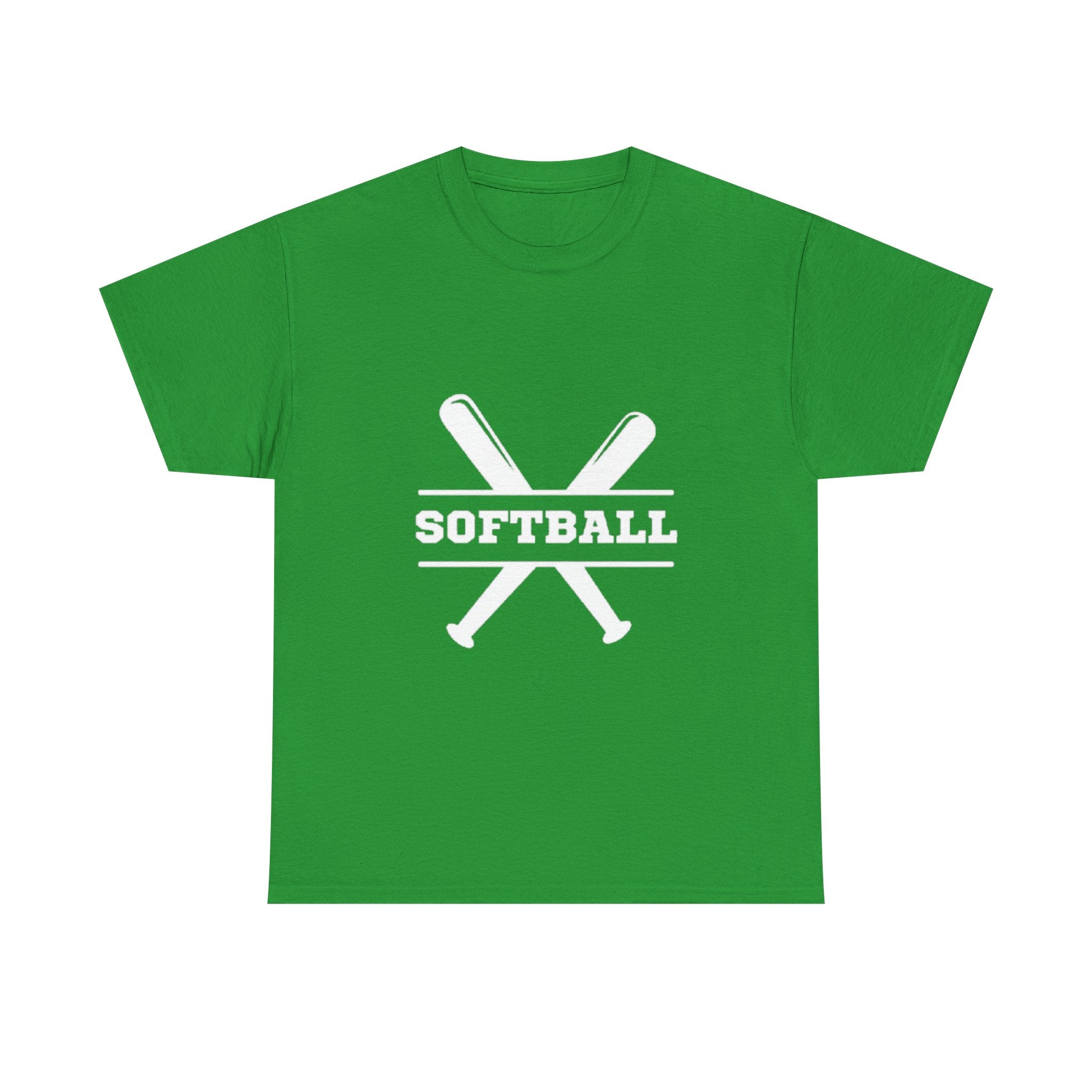 Unisex Heavy Cotton Tee - SoftBall Printed T-Shirt - Comfortable Casual Wear Tee - Unique Graphic Tee - Gift