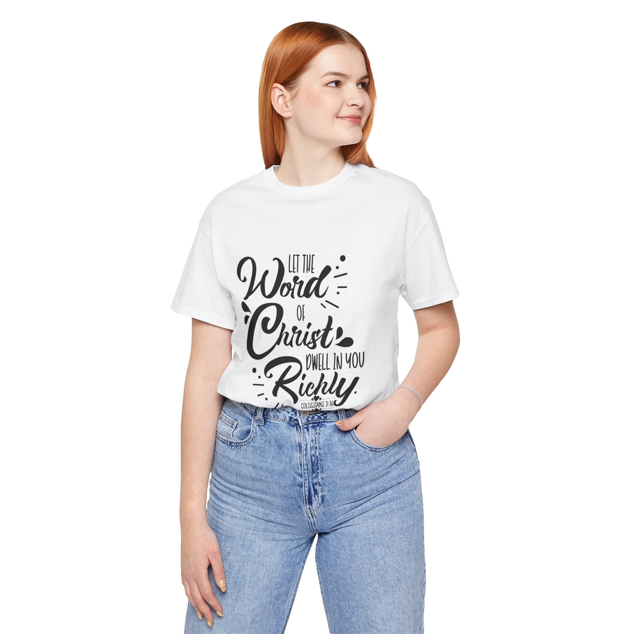 Eco-Friendly Unisex Graphic Tee — Sustainable Jersey Short Sleeve