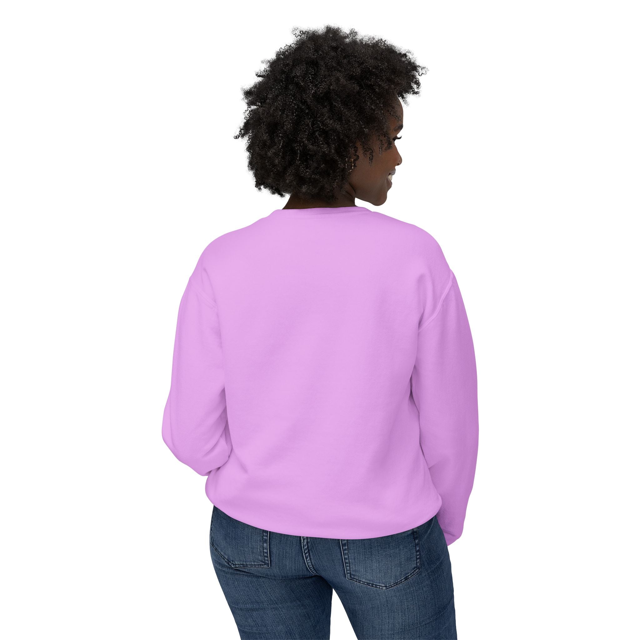 NYC Touch Unisex Lightweight Crewneck sweatshirt sleeve print for unisex