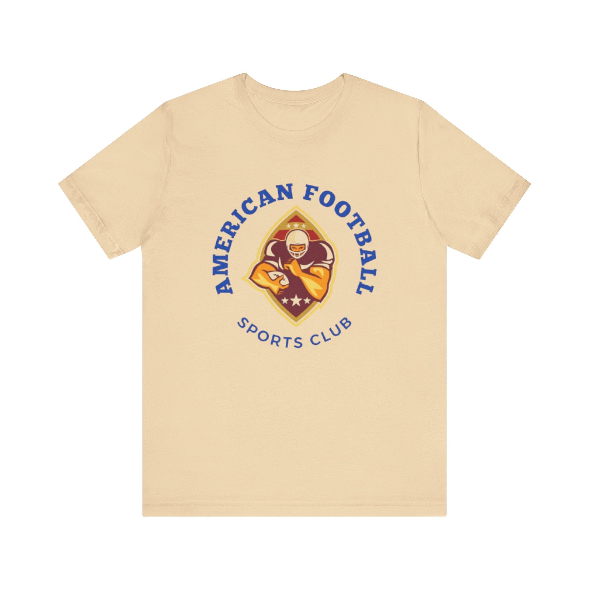 Unisex Graphic Tee - American Football Printed Tee - Sporty Gift Shirt