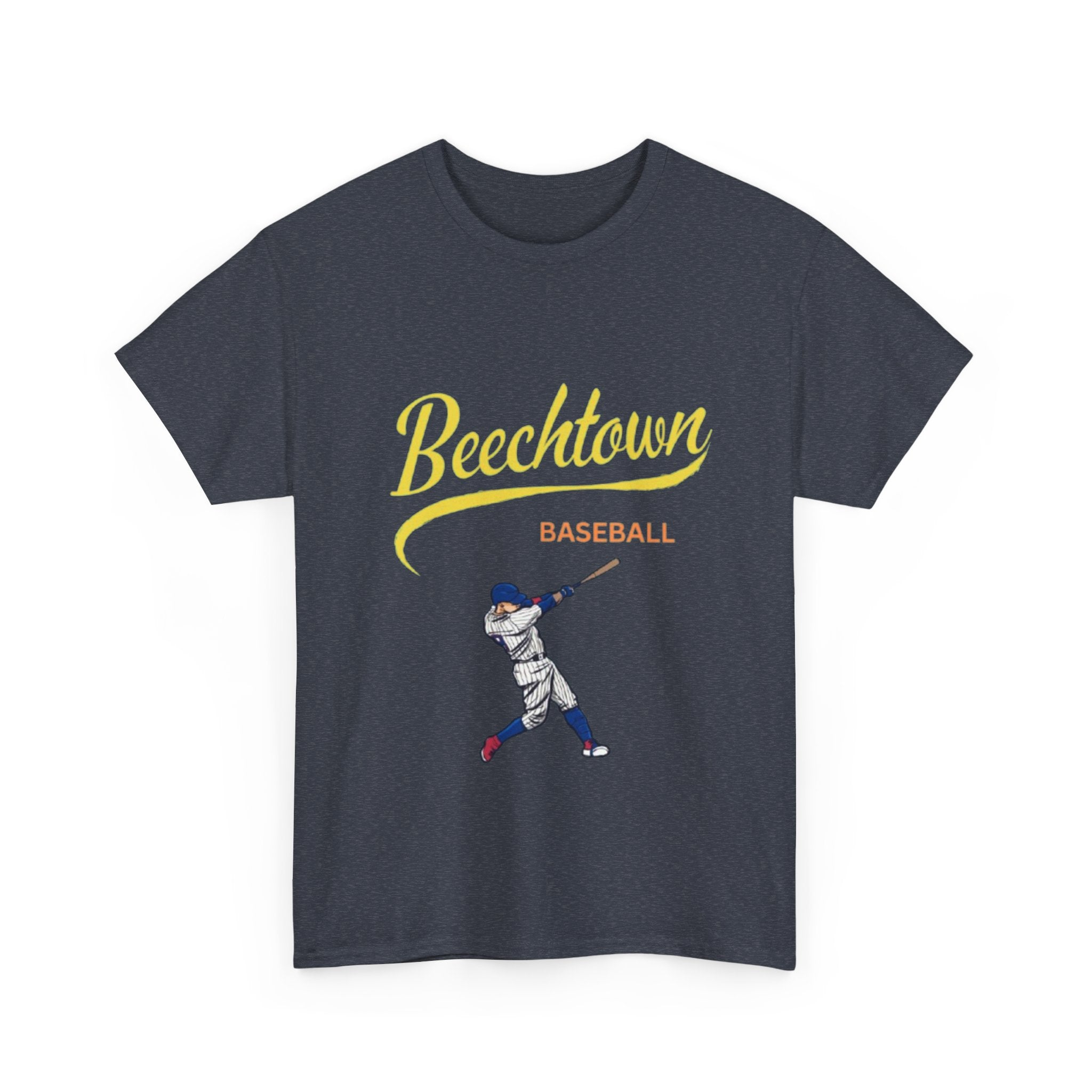 Unisex Heavy Cotton Tee - Beachtown Printed T-Shirt