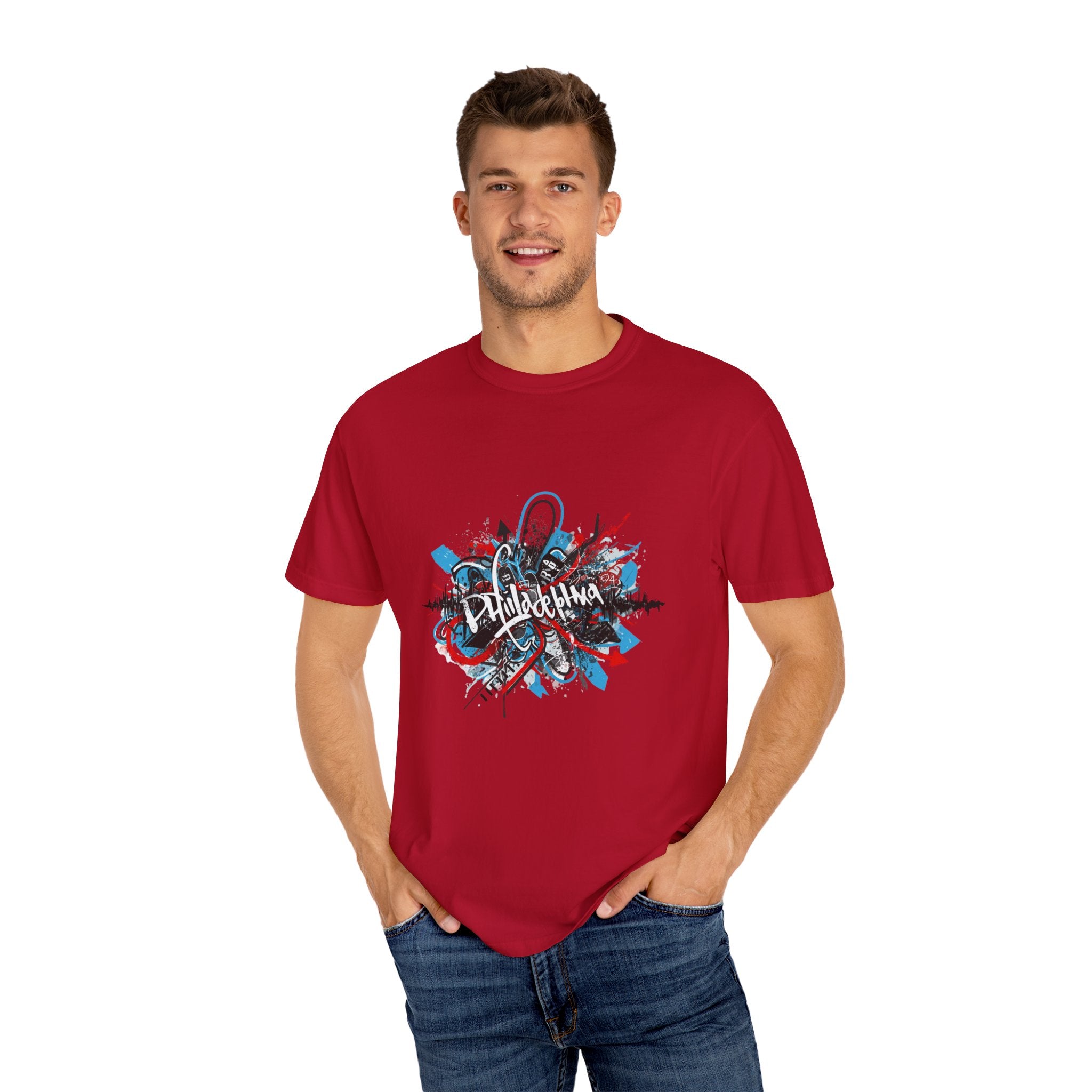 Artistic Unisex T-Shirt with Bold Graphic Design, Casual Wear, Gift for Art Lovers, Street Style, Everyday Comfort