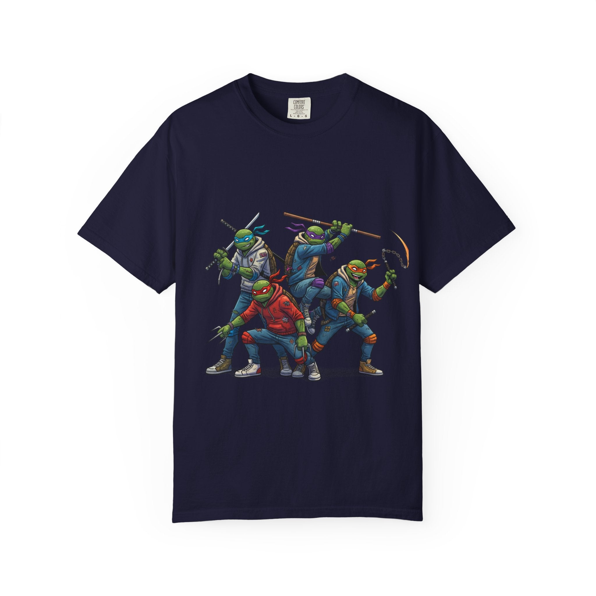 Trio T-Shirt | Retro Comic Heroes, Action Pose