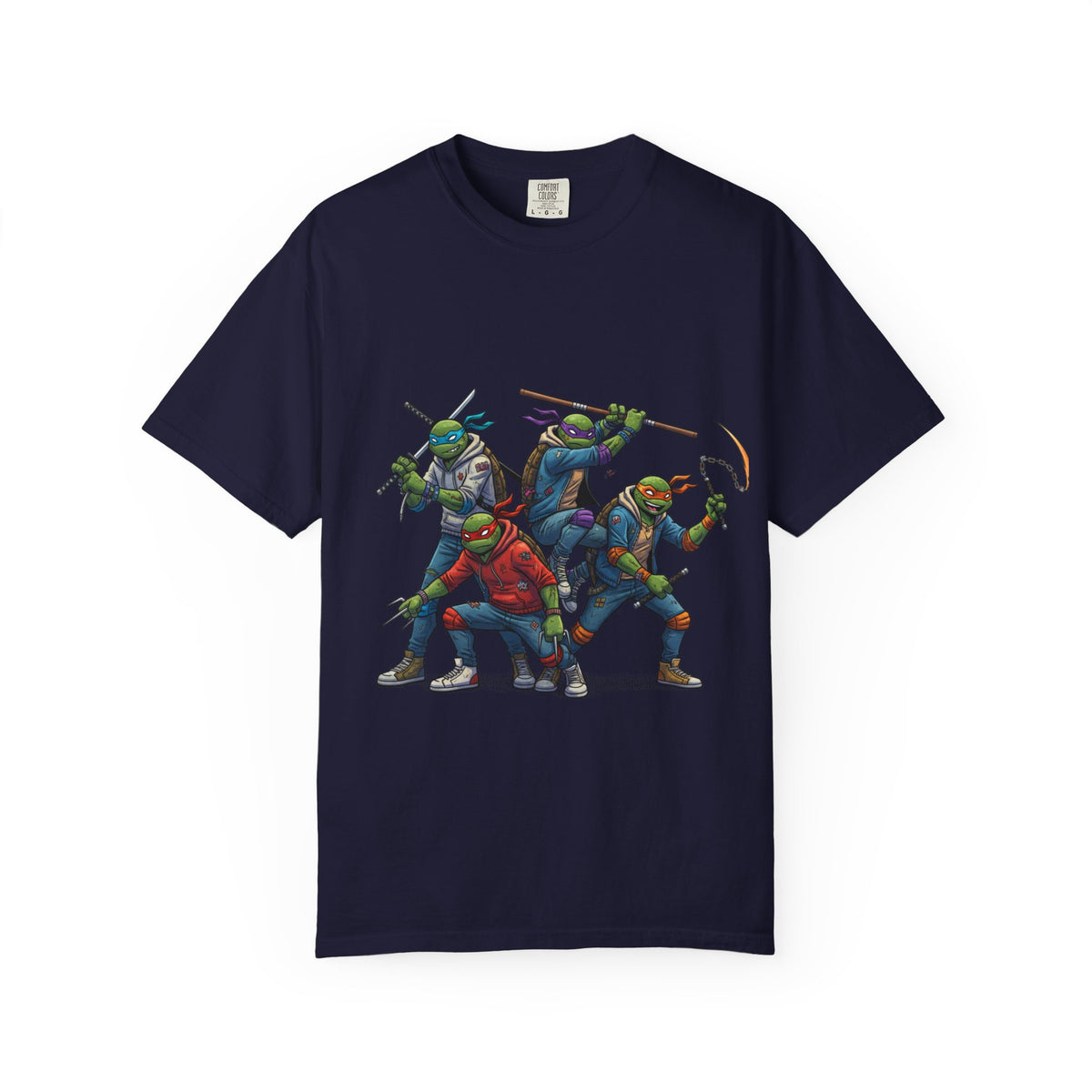 Trio T-Shirt | Retro Comic Heroes, Action Pose
