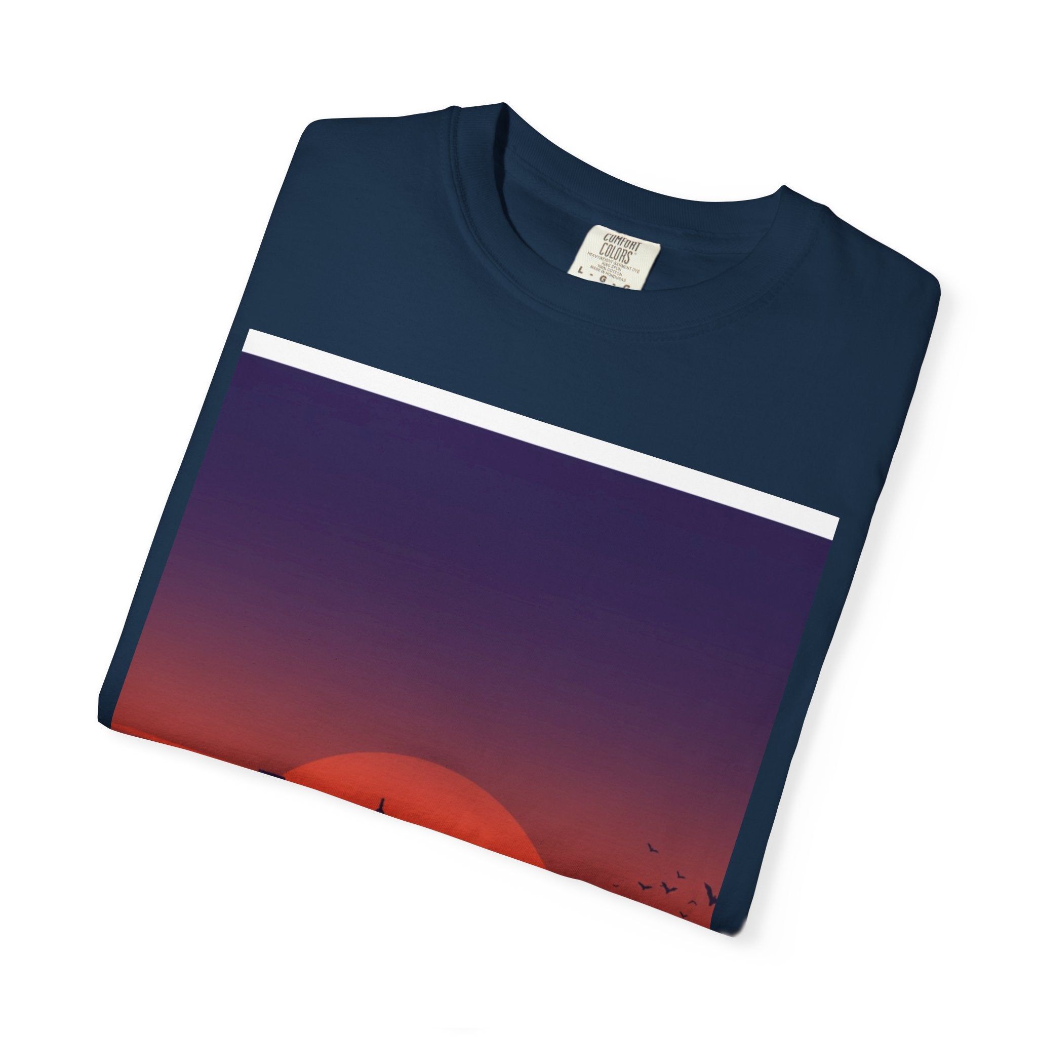 Austin Skyline Sunset T-Shirt — Retro Cityscape Graphic Tee
