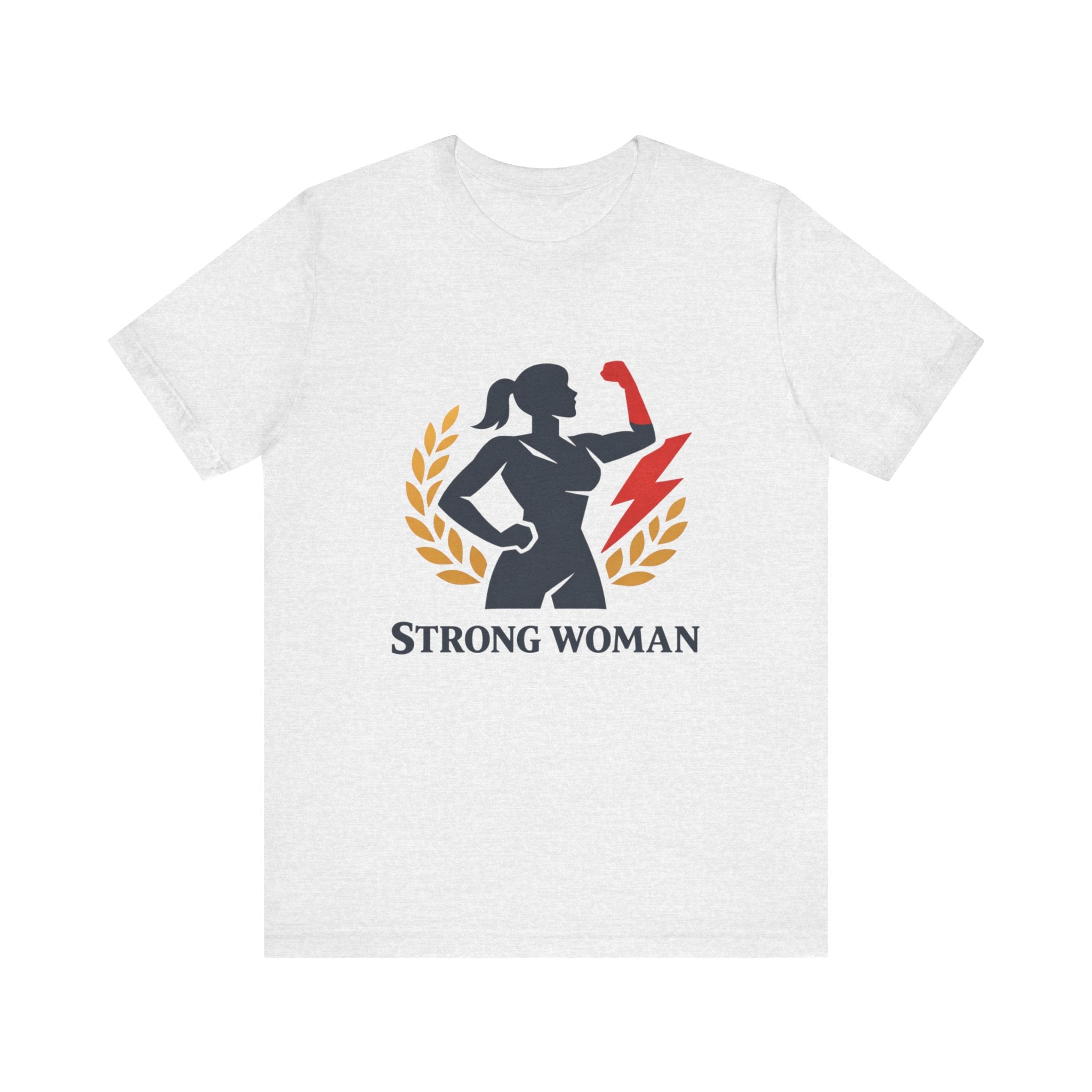 Unisex Graphic Tee - Eco-Friendly Unisex Jersey T-Shirt - Comfortable Casual Wear Tee - Strong Woman Printed Tee - Gift