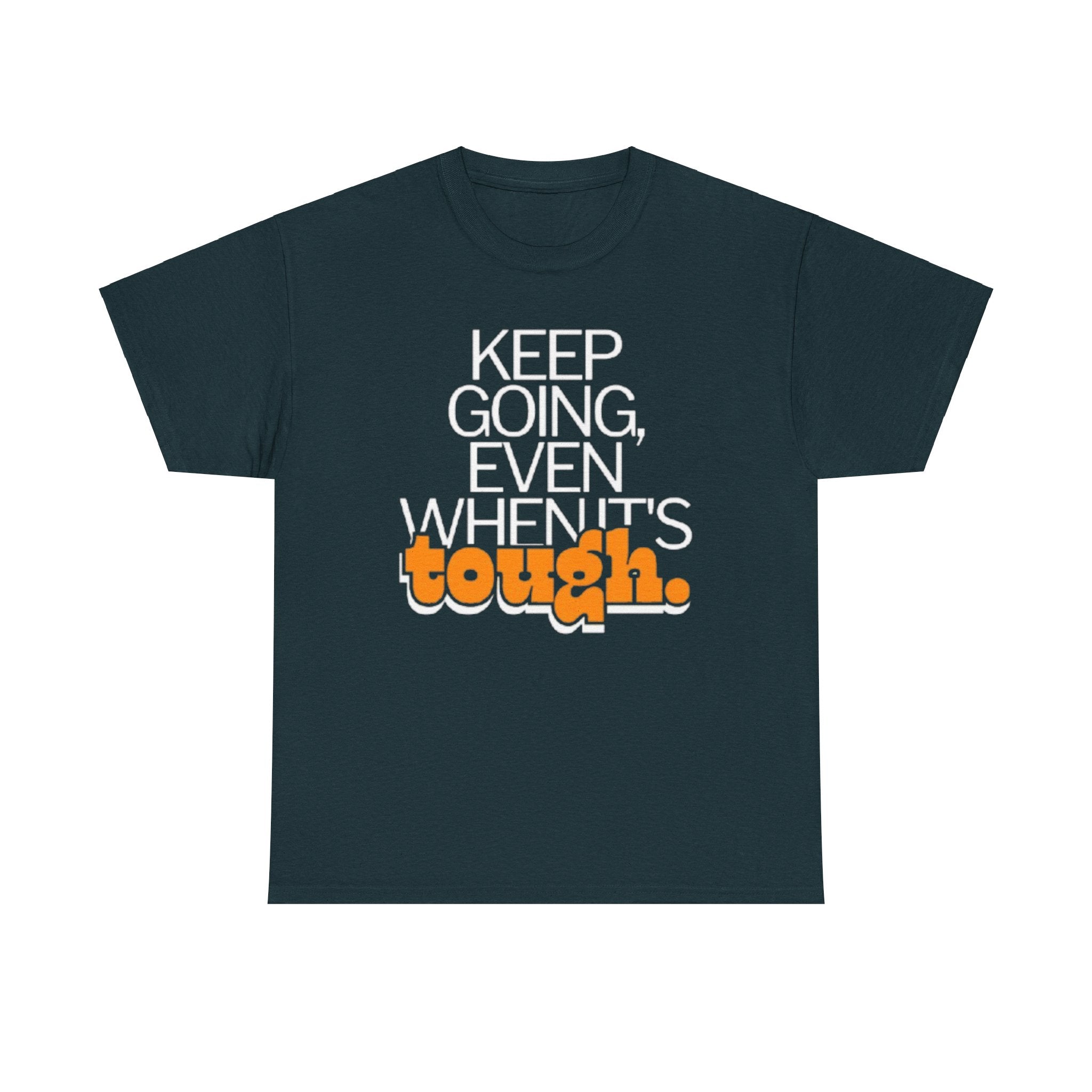 Unisex Heavy Cotton Tee Good Vibes Only Graphic Shir Durable & Stylish