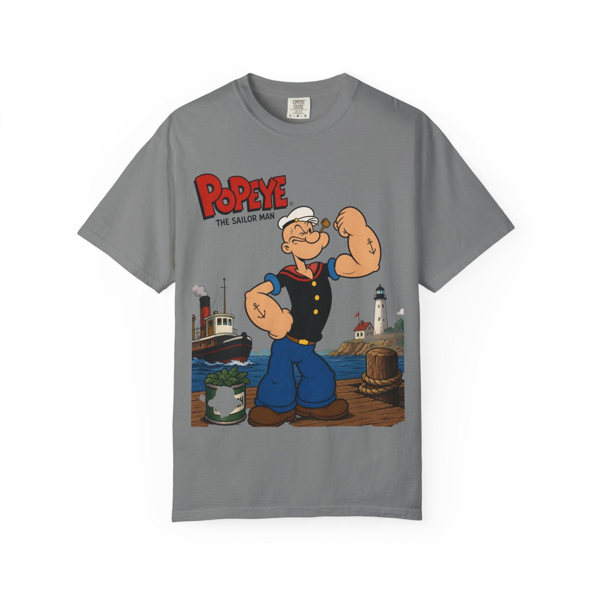 Popeye Classic Sailor Tee — Vintage Cartoon Graphic T-Shirt