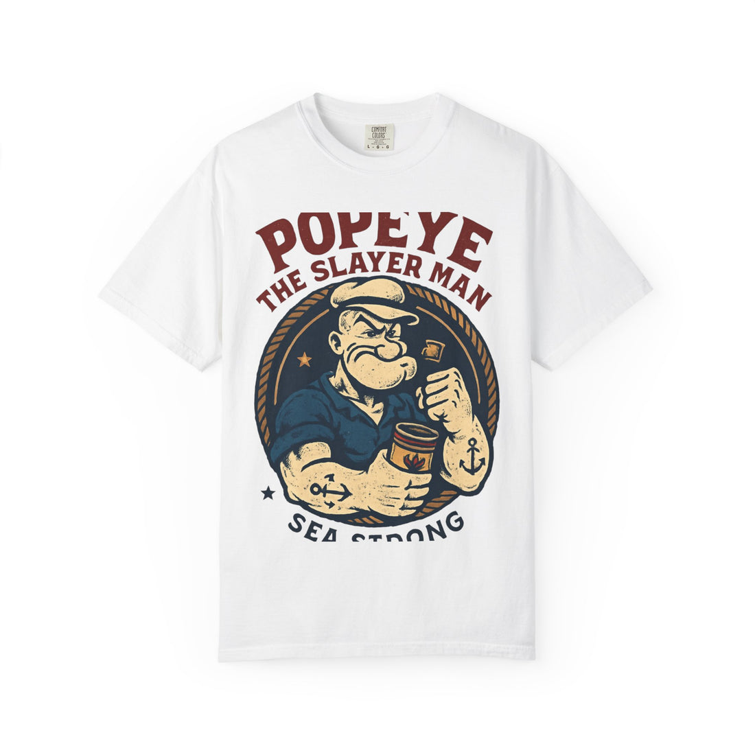 Popeye The Slayer Man graphic T-Shirt | Vintage Sailor Illustration