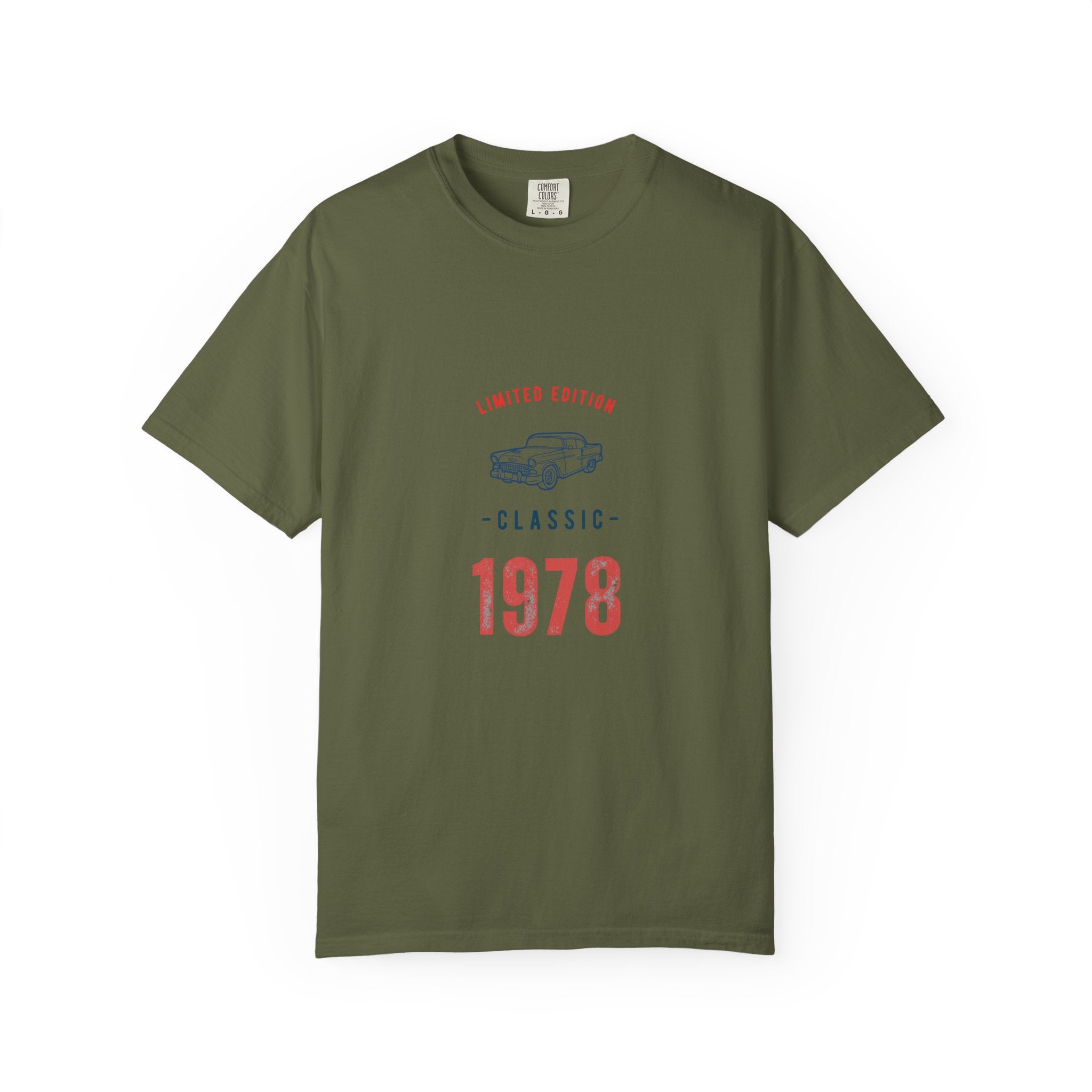 1978 Classic Car T-Shirt, Vintage Auto Lover Gift, Limited Edition Tee, Unisex Fashion, Nostalgic Apparel