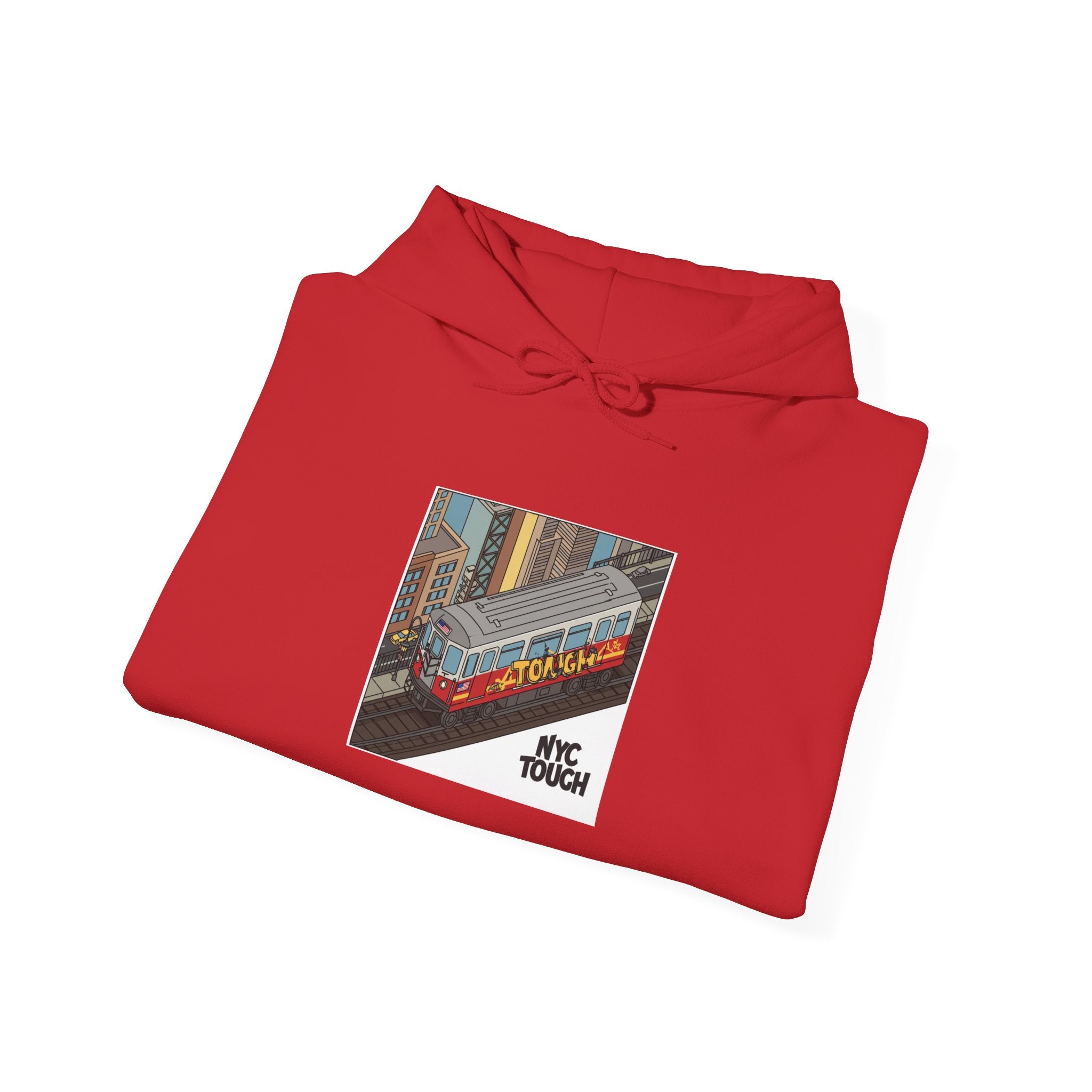 NYC Tough Unisex Hoodie – Cozy Heavy Blend Sweatshirt