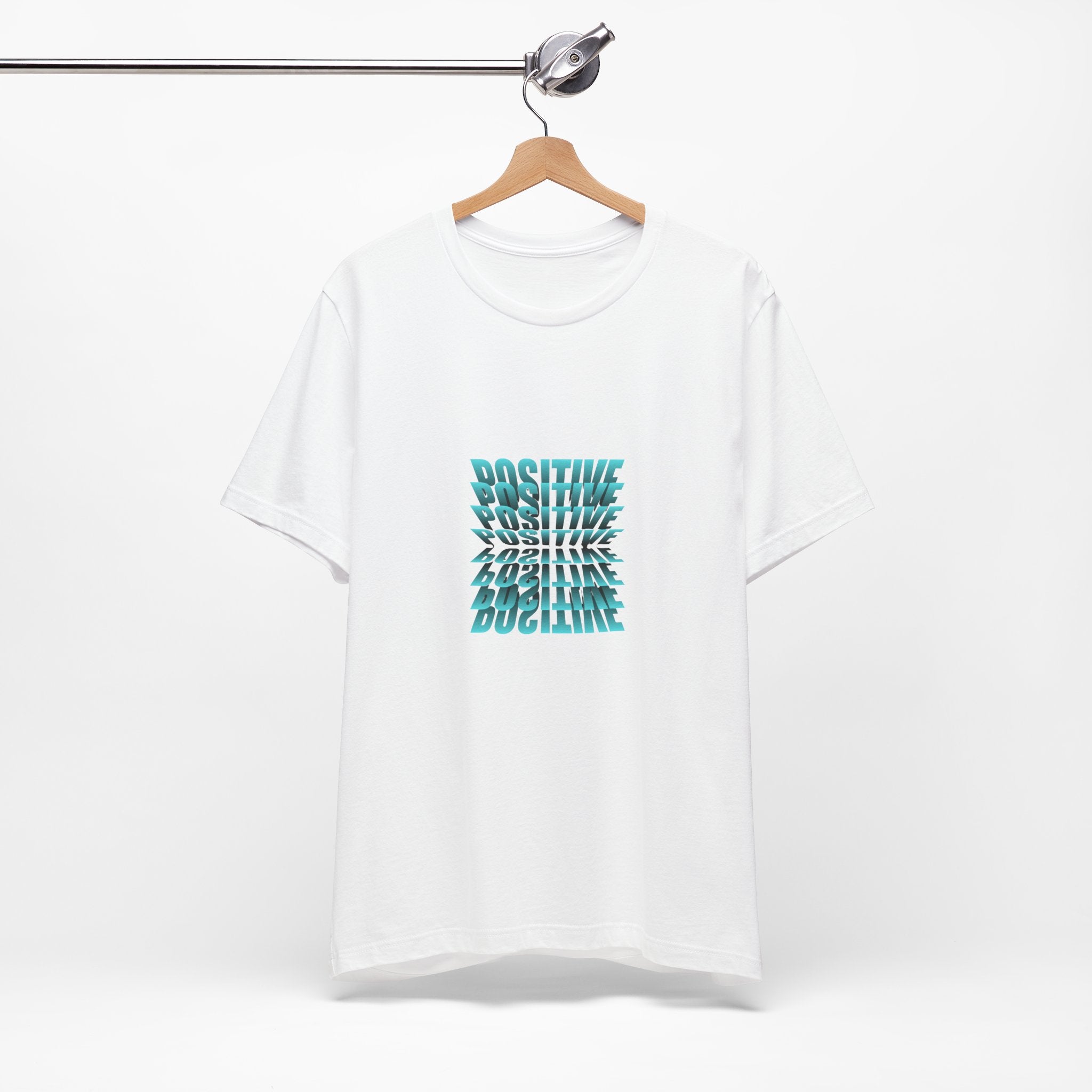 Positive Vibes Unisex Jersey Tee - Inspirational Short Sleeve T-Shirt