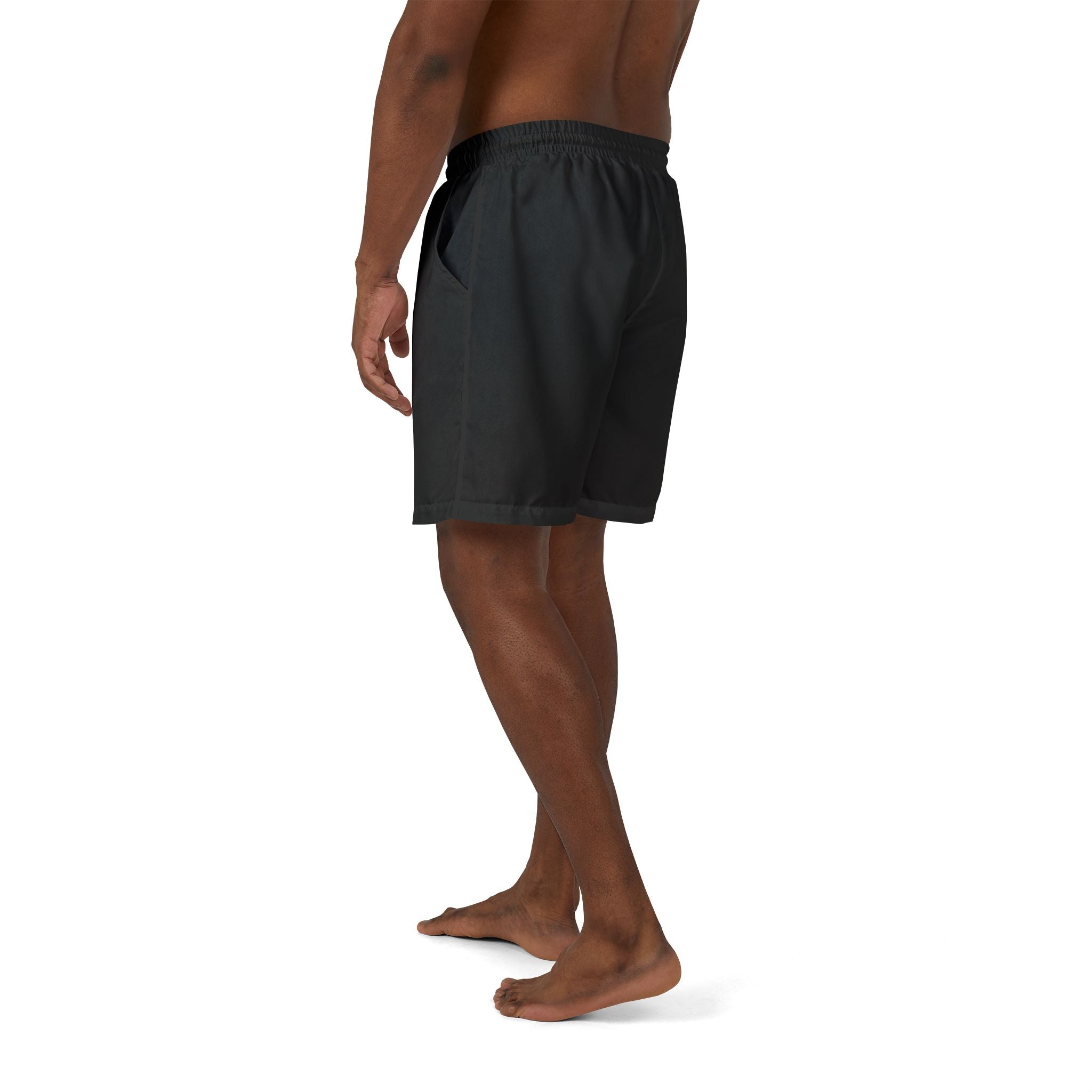 Stylish Unisex Swim Shorts with Archangel Design - Perfect for Summer Beach Days