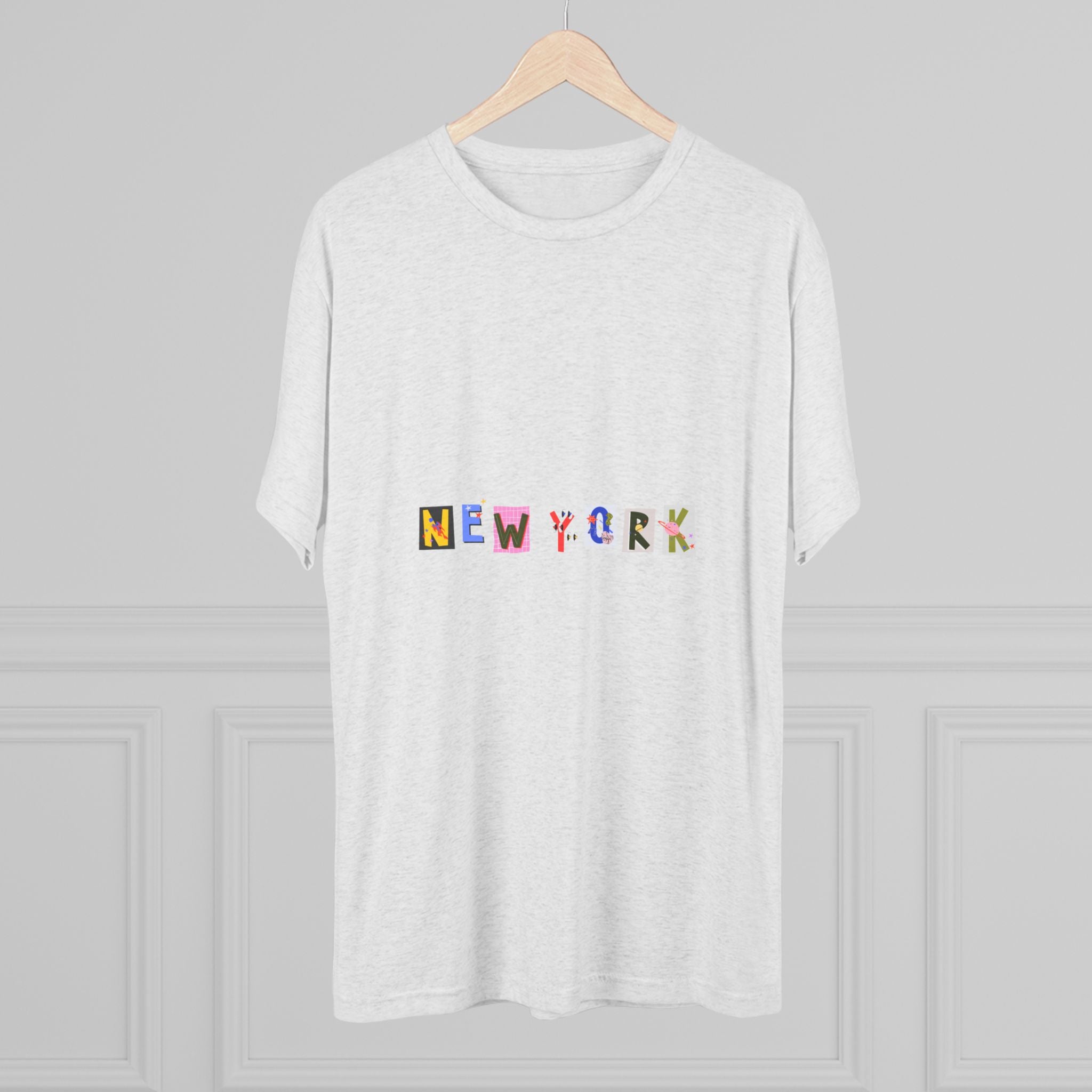 New York Graphic Unisex Tri-Blend Tee - Casual City Vibe