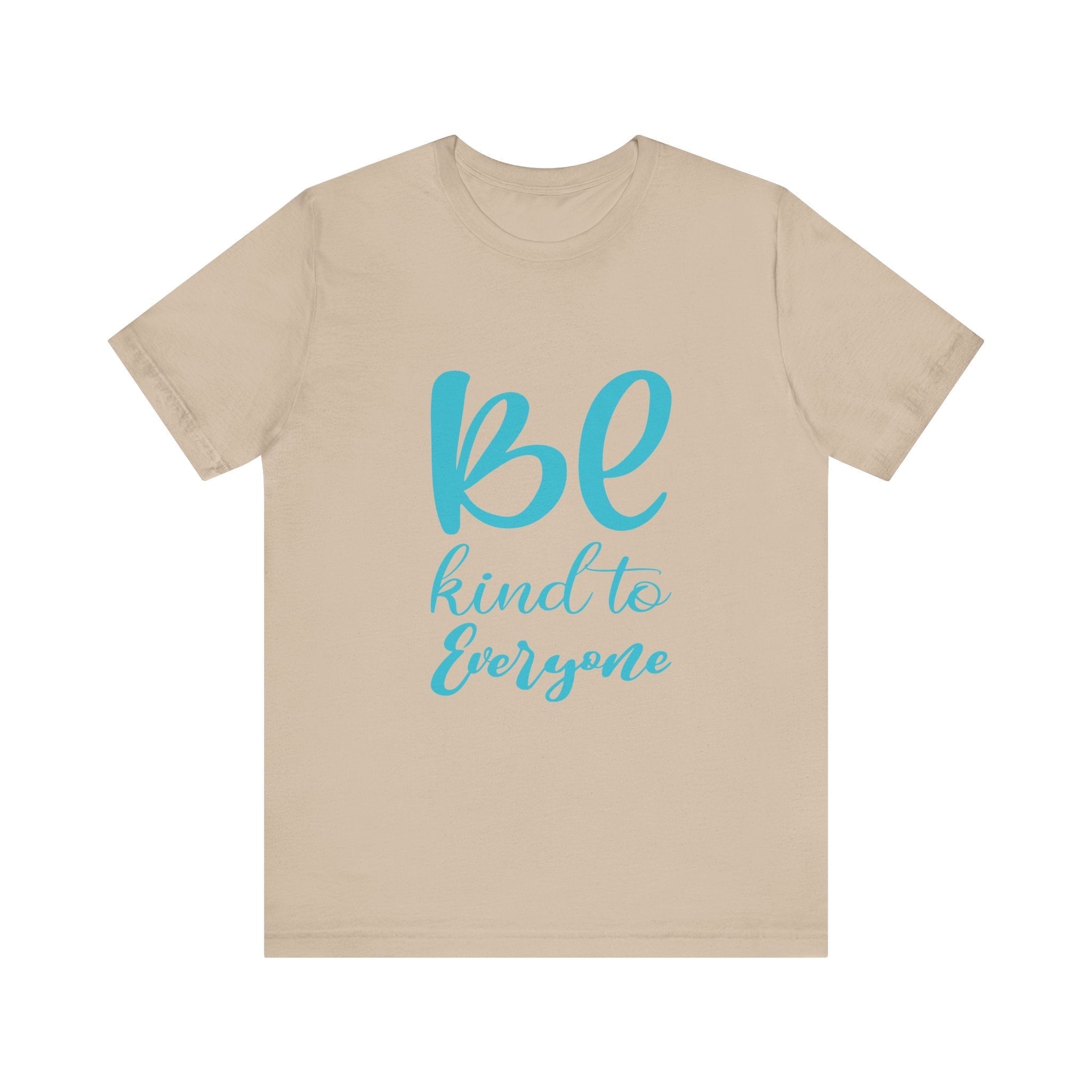 Unisex Graphic Tee – Eco-Friendly “Be Kind” Shirt for Everyday Wear