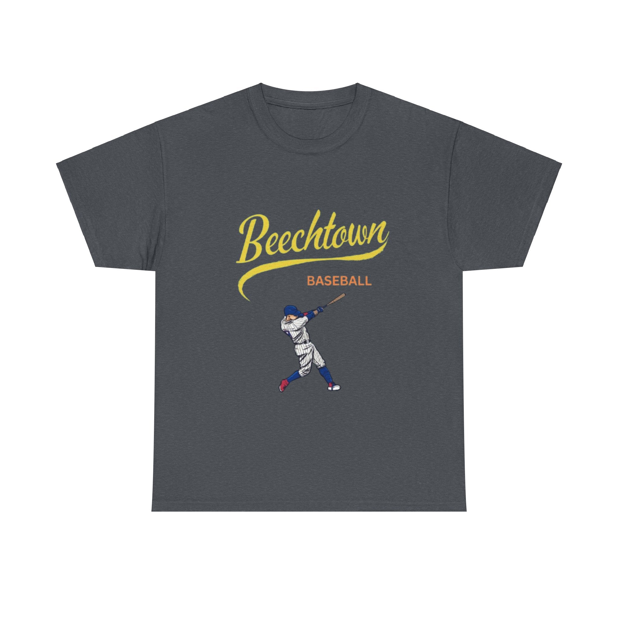 Unisex Heavy Cotton Tee - Beachtown Printed T-Shirt