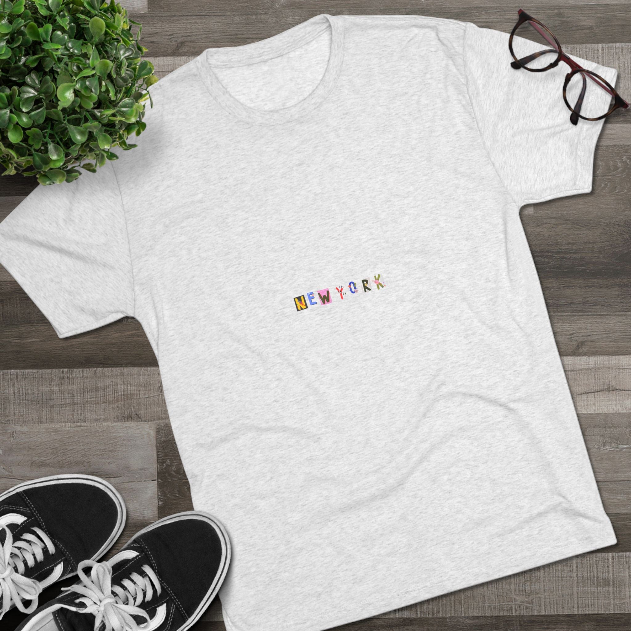 New York Graphic Unisex Tri-Blend Tee - Casual City Vibe