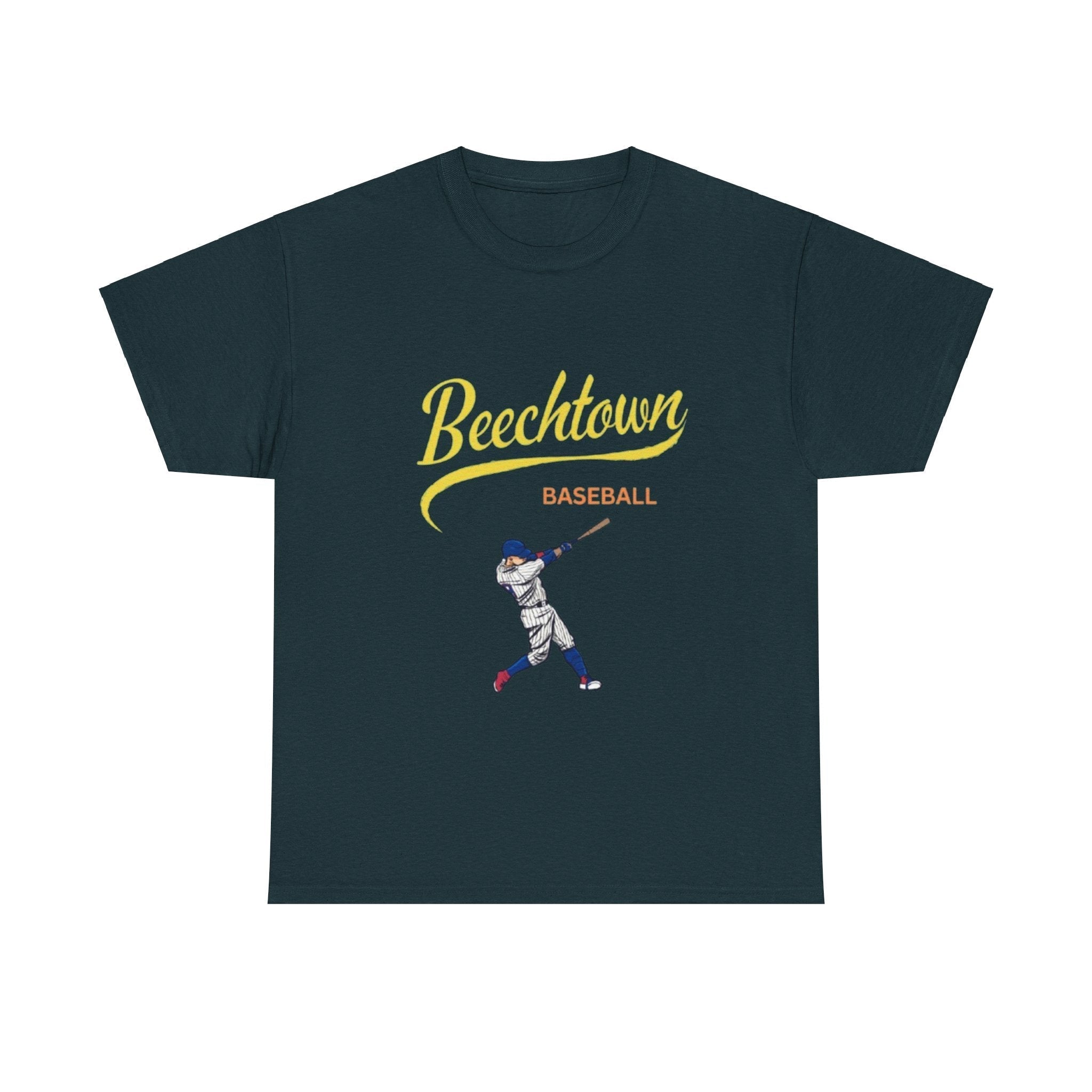 Unisex Heavy Cotton Tee - Beachtown Printed T-Shirt