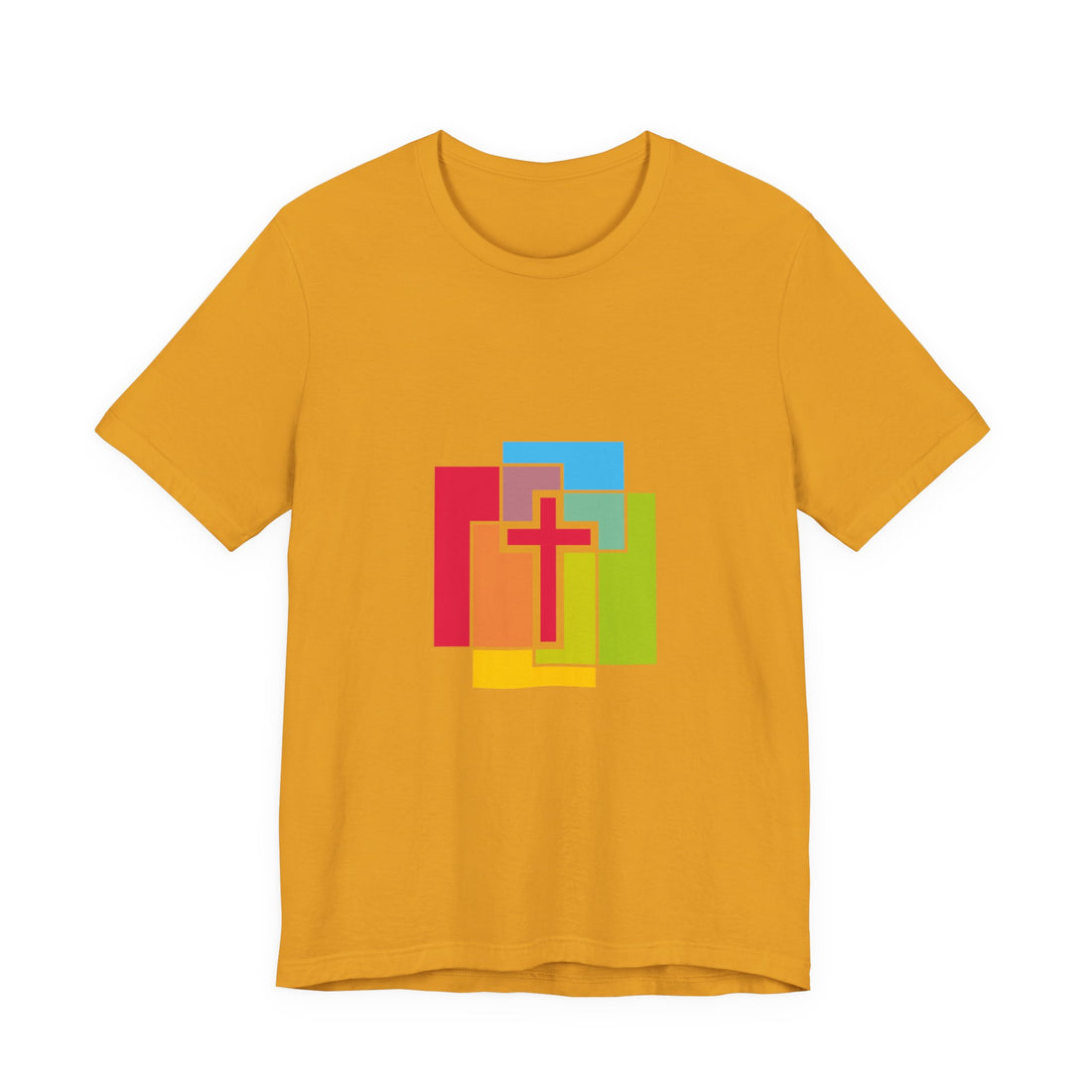 Colorful Faith Unisex Jersey Tee