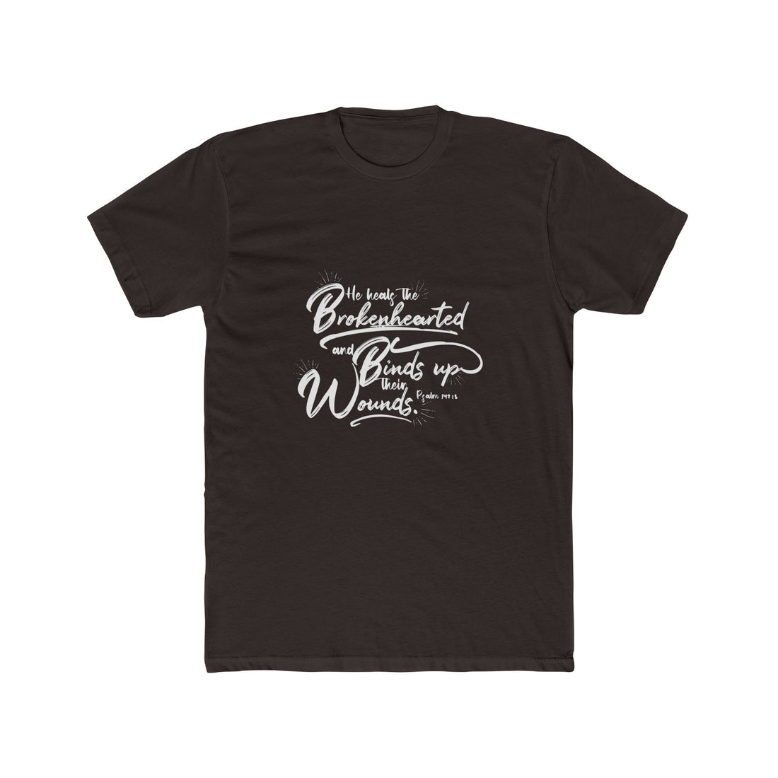 Brokenhearted He Binds Up the Wounds — Christian Comfort Tee
