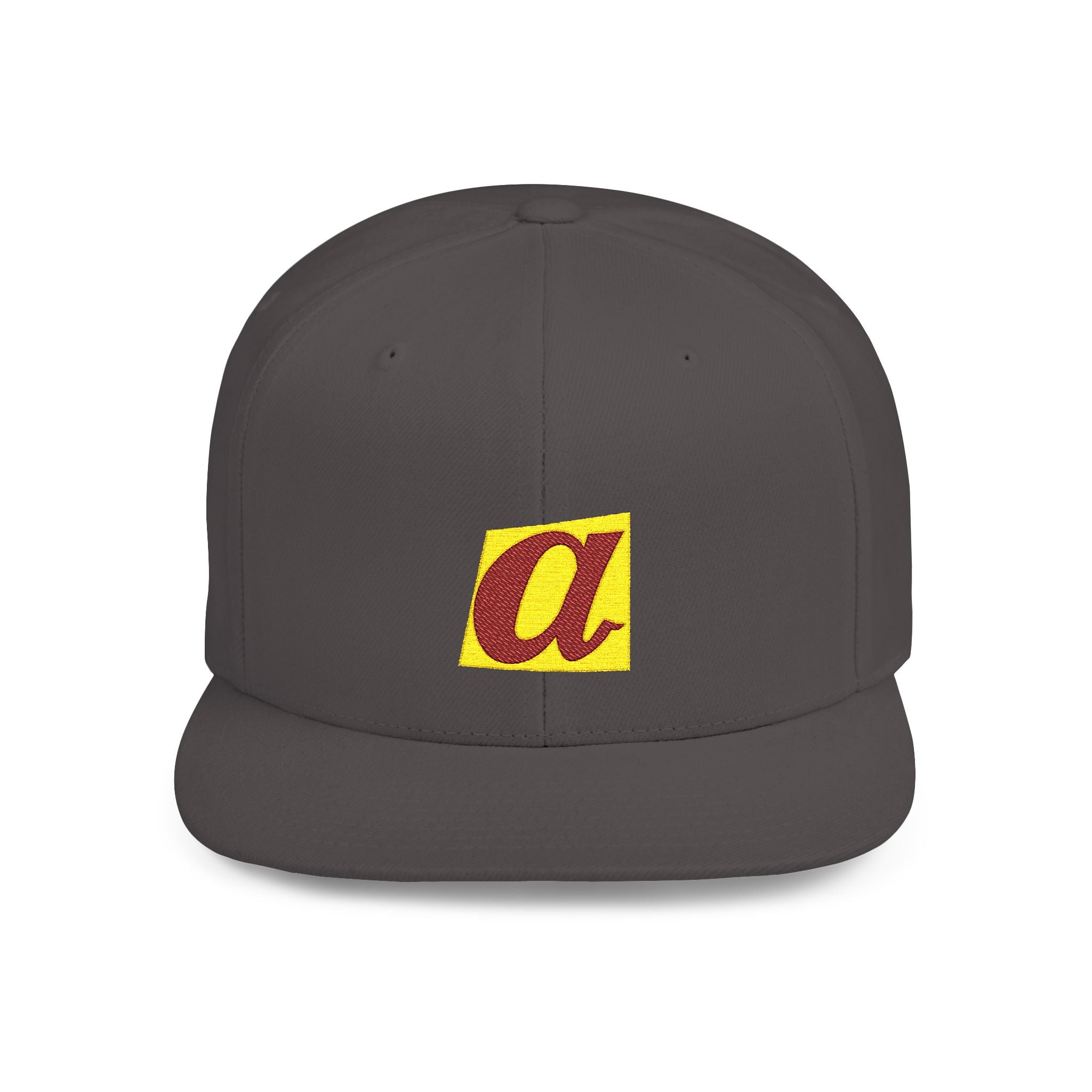 Casual Flat Bill Snapback Hat — Unisex Everyday Cap, Gift for Friends