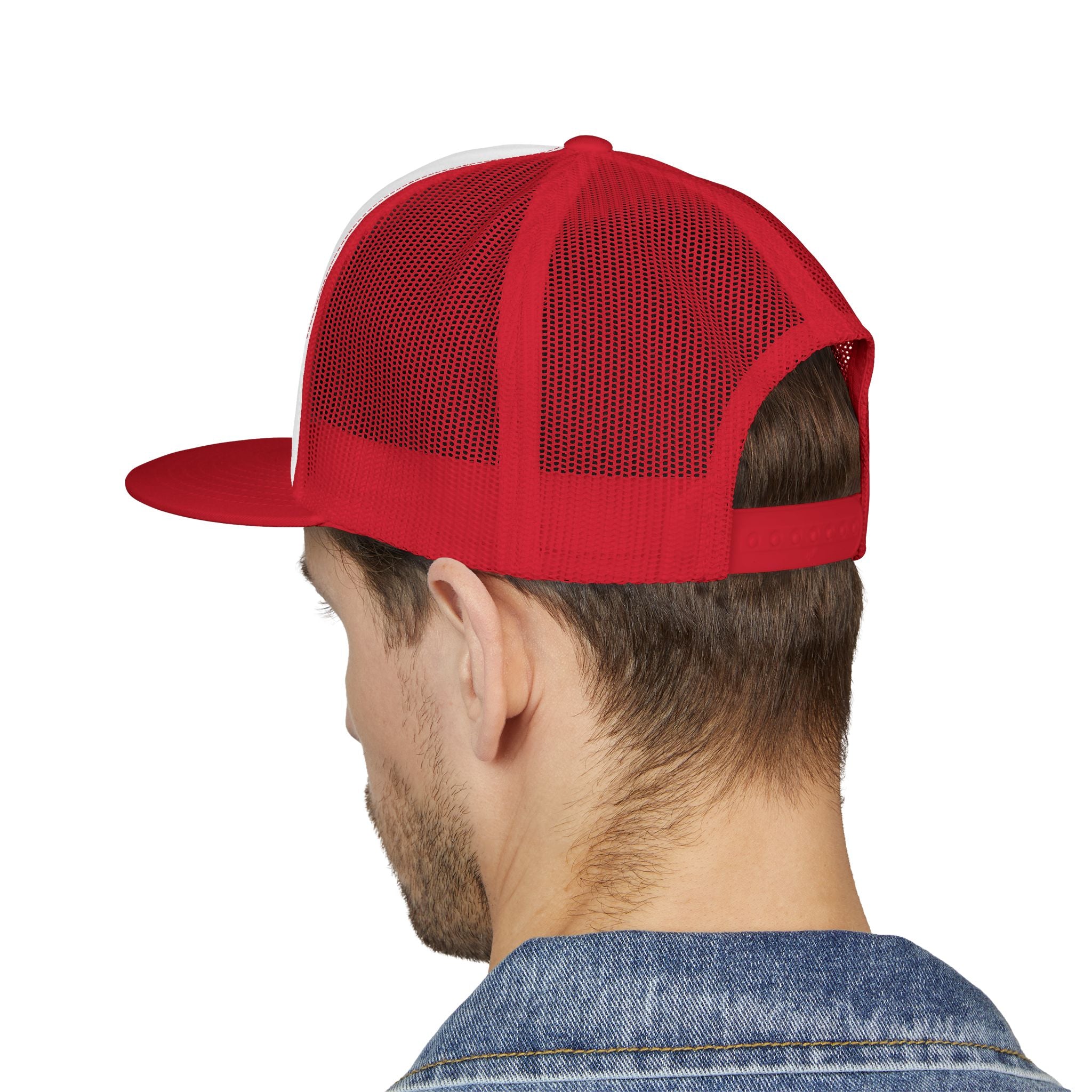 Embroidered New York 5 Panel Trucker Cap - Casual Style for City Lovers