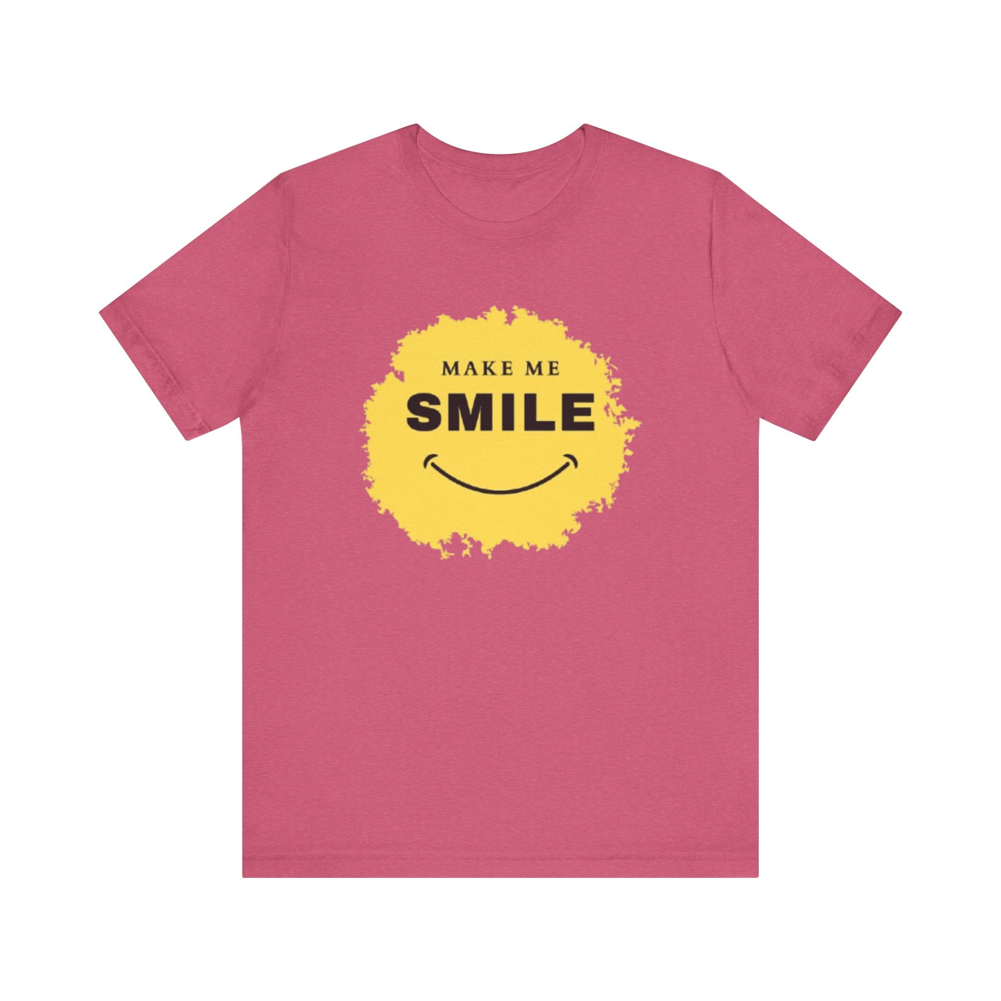 Smiley Face T-Shirt, Happy Emoji Tee, Unisex Graphic Shirt, Positive Vibes Clothing